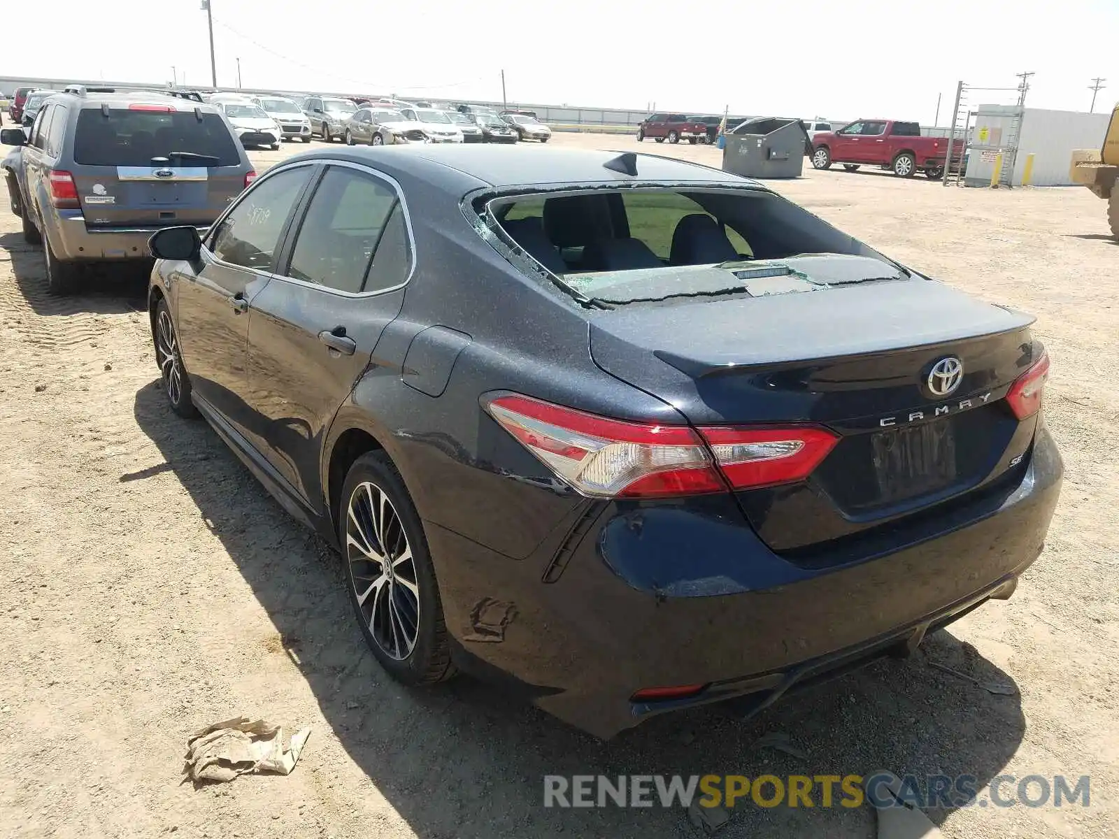 3 Photograph of a damaged car 4T1B11HKXKU763510 TOYOTA CAMRY 2019