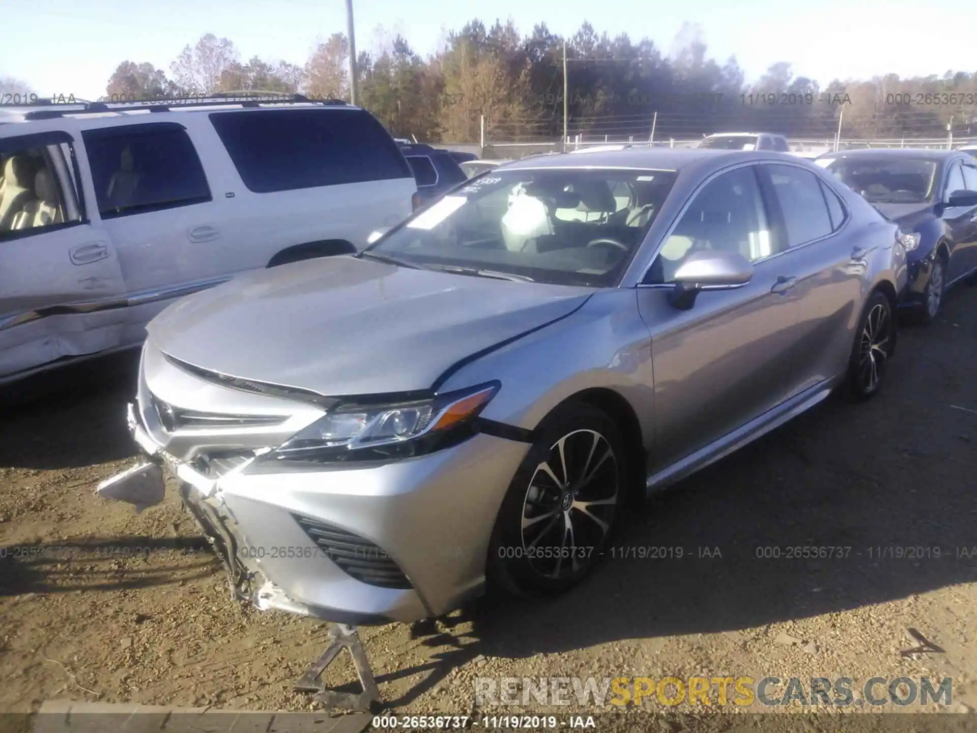 2 Photograph of a damaged car 4T1B11HKXKU764088 TOYOTA CAMRY 2019