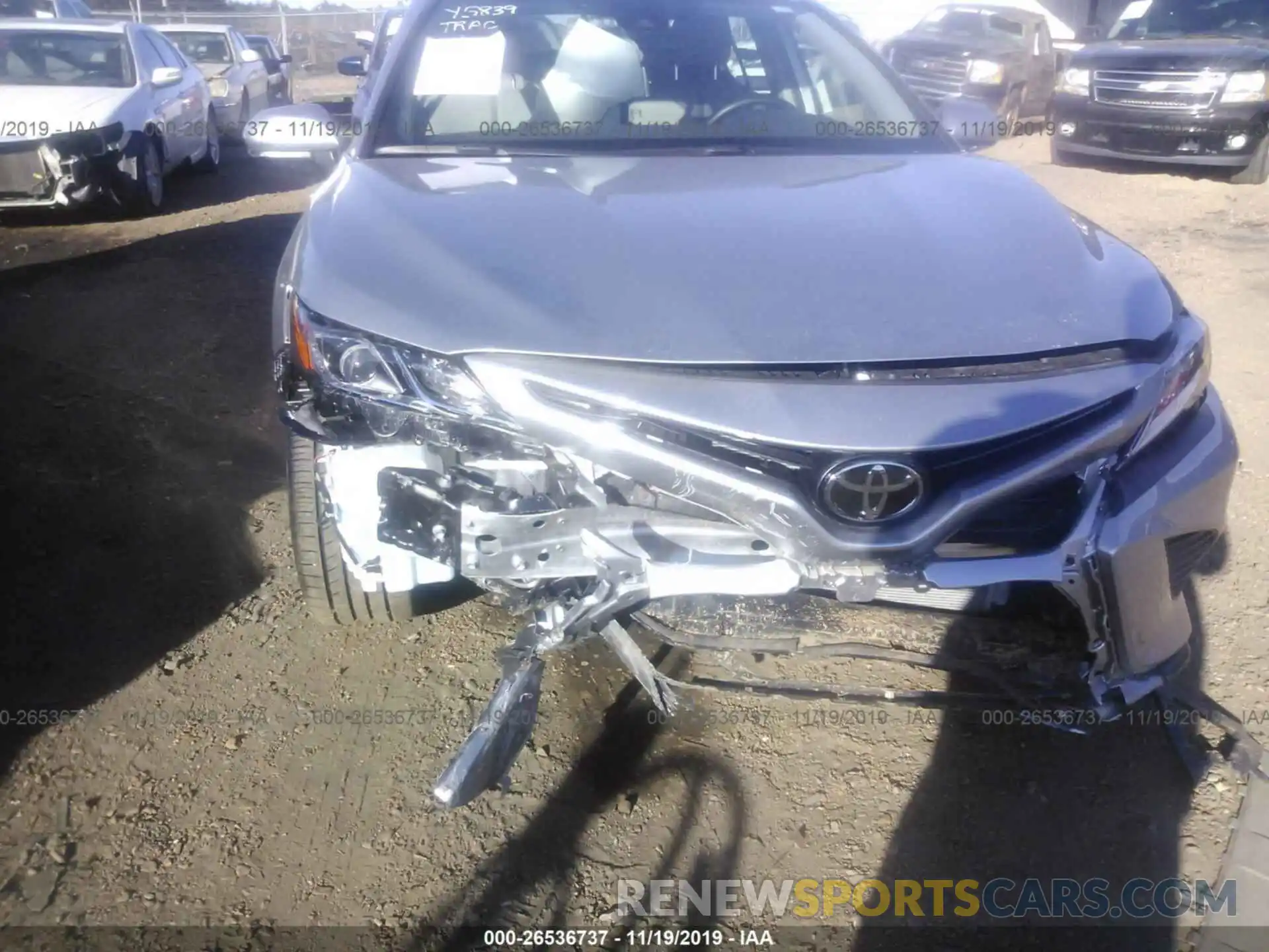 6 Photograph of a damaged car 4T1B11HKXKU764088 TOYOTA CAMRY 2019