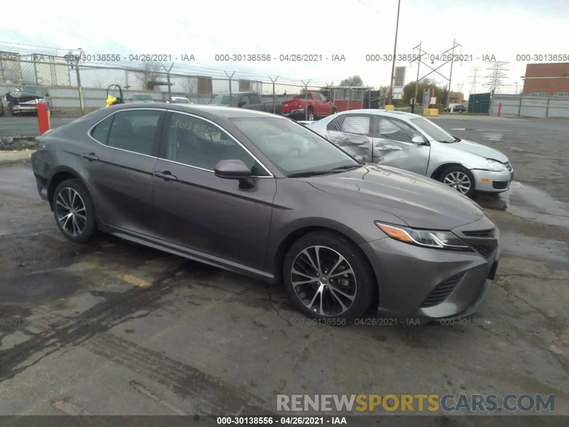 1 Photograph of a damaged car 4T1B11HKXKU765080 TOYOTA CAMRY 2019