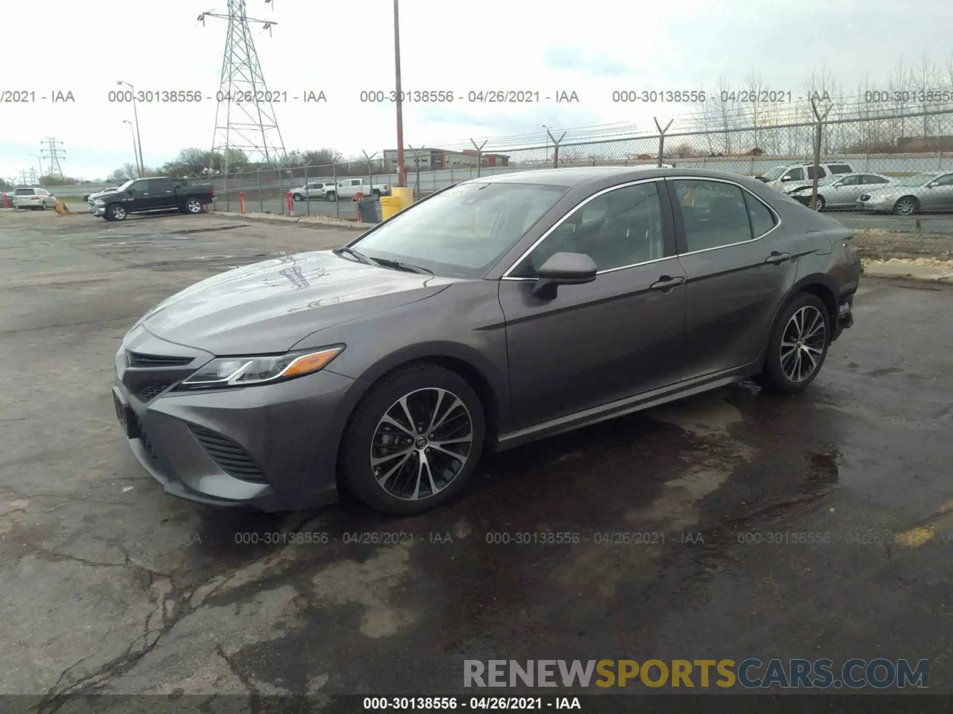 2 Photograph of a damaged car 4T1B11HKXKU765080 TOYOTA CAMRY 2019