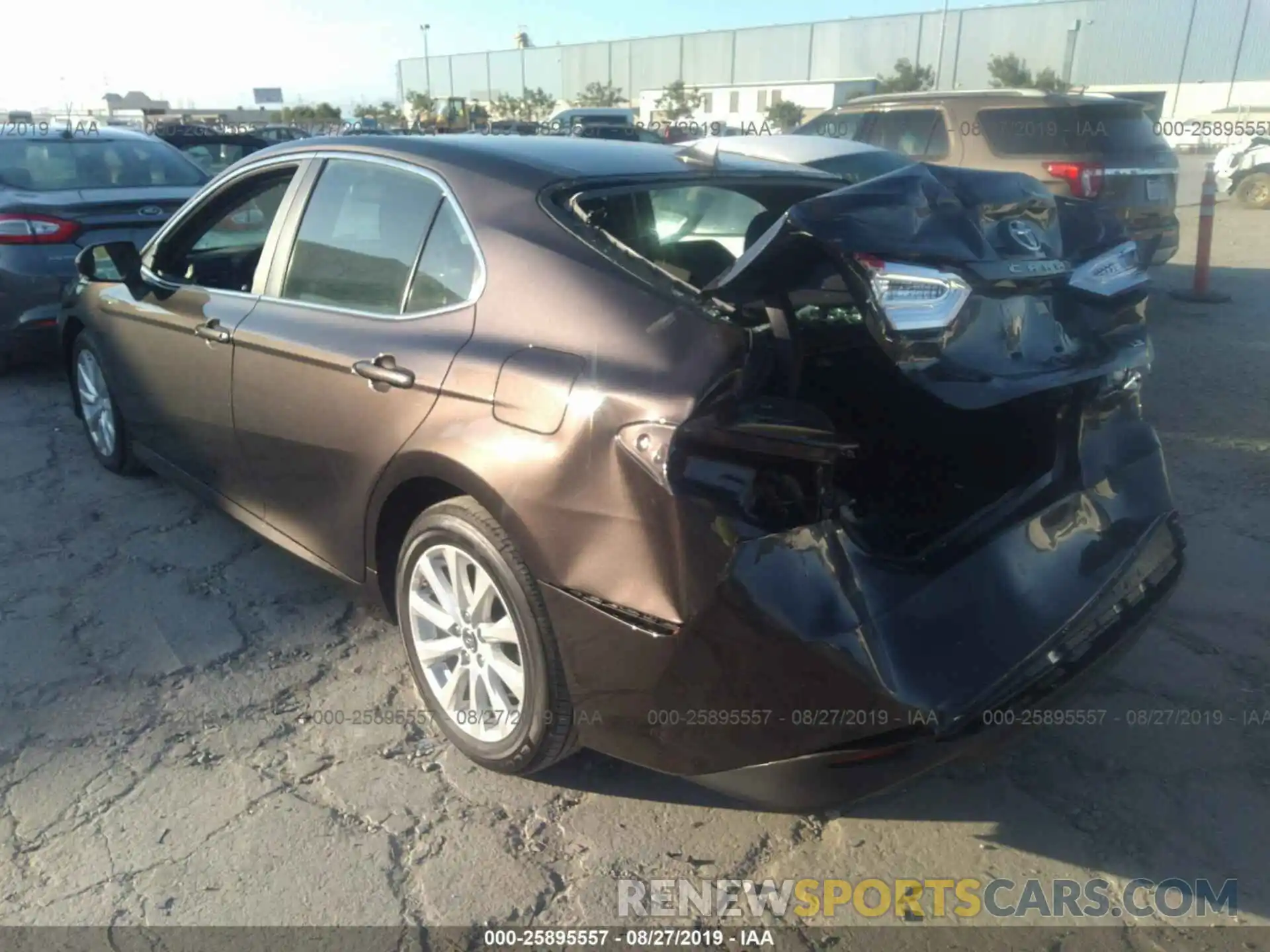 3 Photograph of a damaged car 4T1B11HKXKU765130 TOYOTA CAMRY 2019