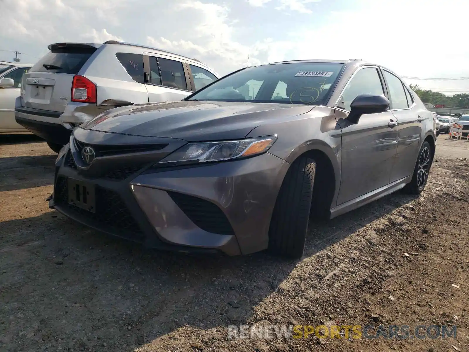 2 Photograph of a damaged car 4T1B11HKXKU765368 TOYOTA CAMRY 2019