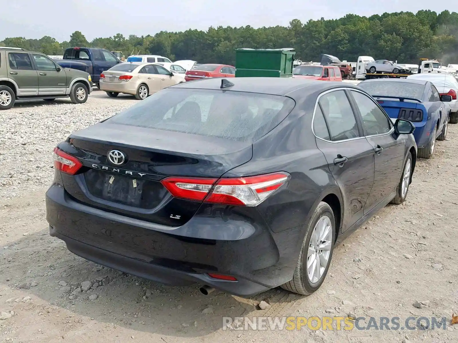 4 Фотография поврежденного автомобиля 4T1B11HKXKU765516 TOYOTA CAMRY 2019