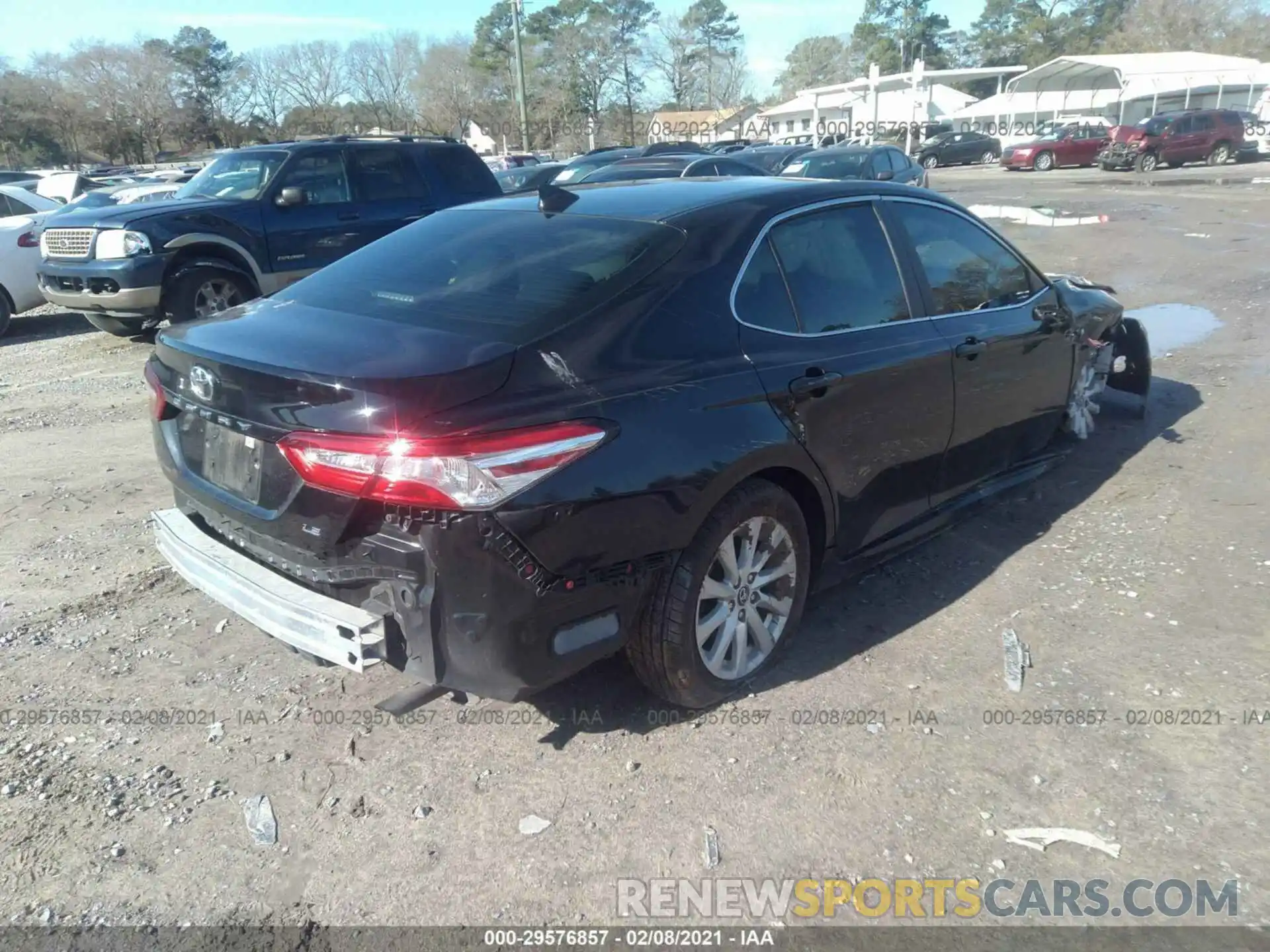 4 Photograph of a damaged car 4T1B11HKXKU765869 TOYOTA CAMRY 2019