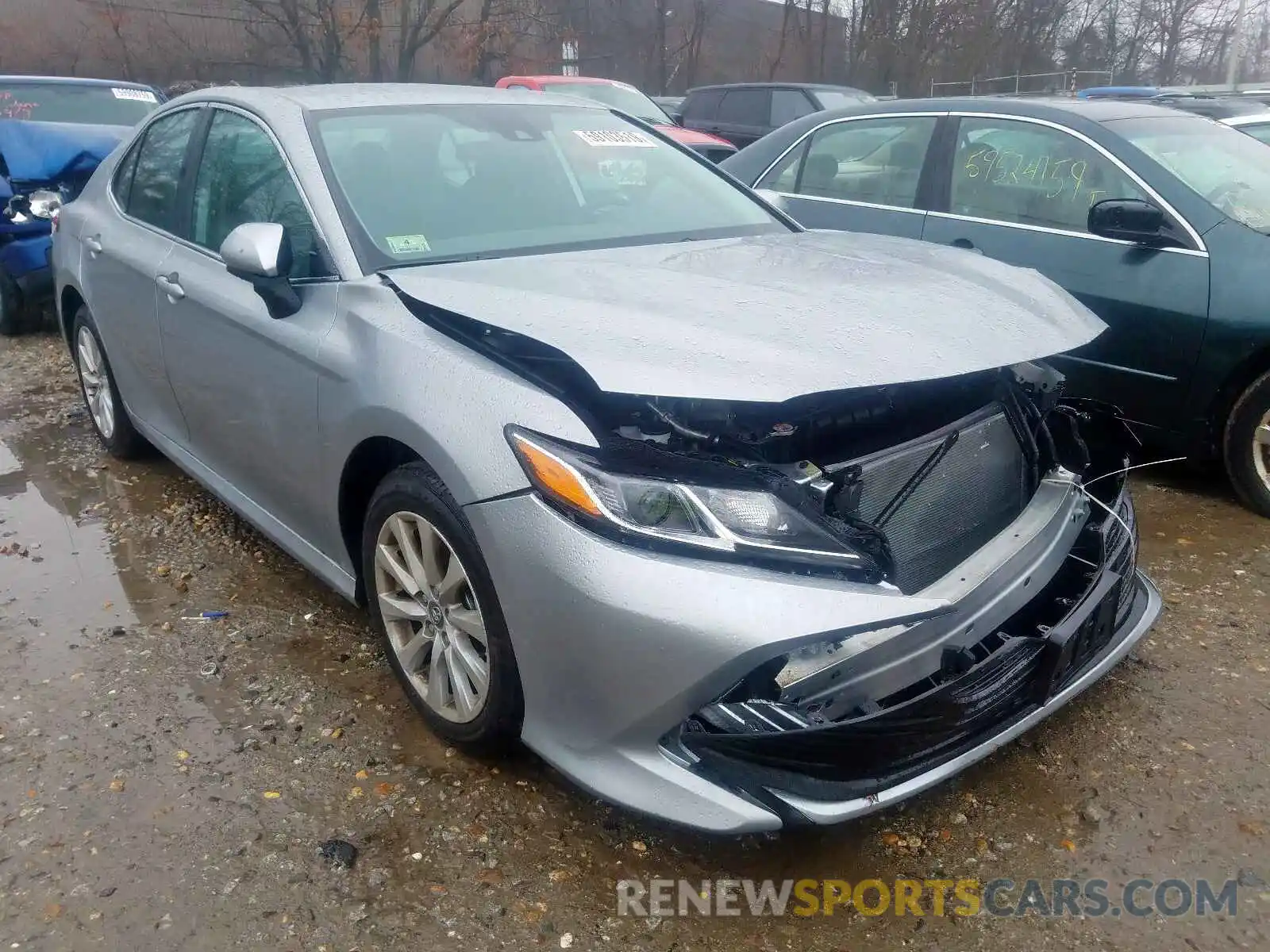 1 Photograph of a damaged car 4T1B11HKXKU767461 TOYOTA CAMRY 2019