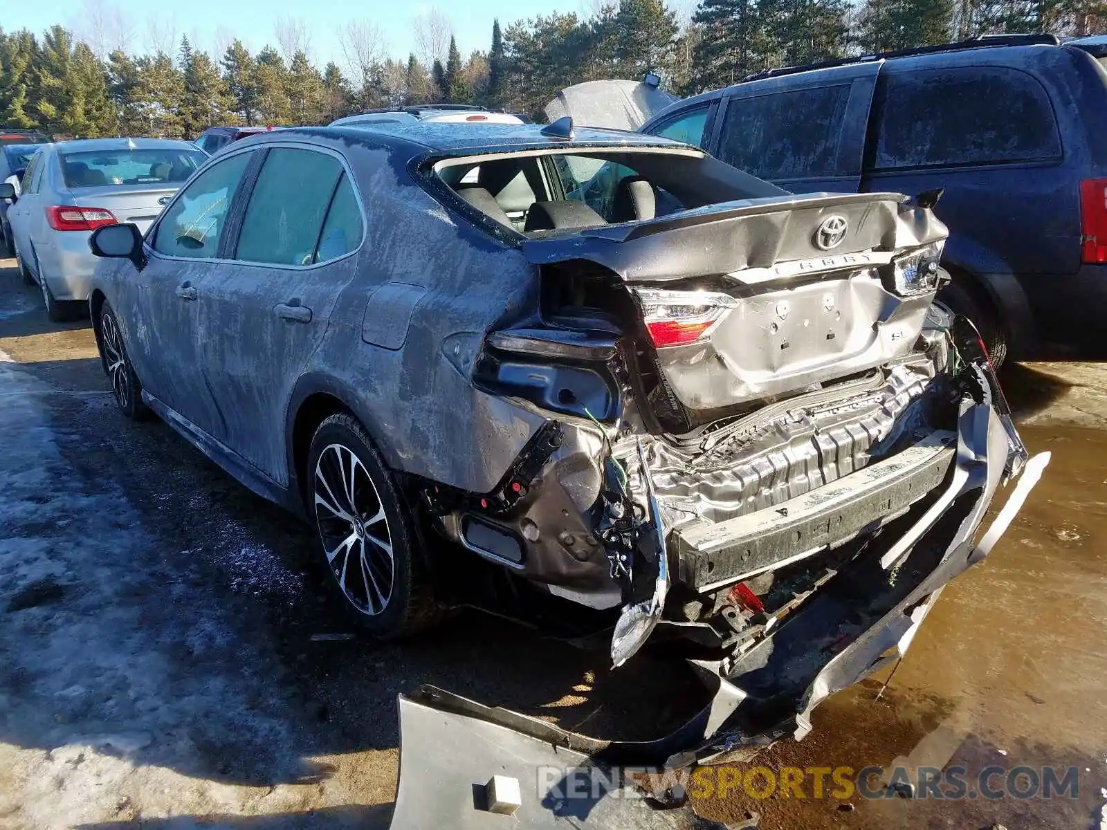 3 Photograph of a damaged car 4T1B11HKXKU767749 TOYOTA CAMRY 2019