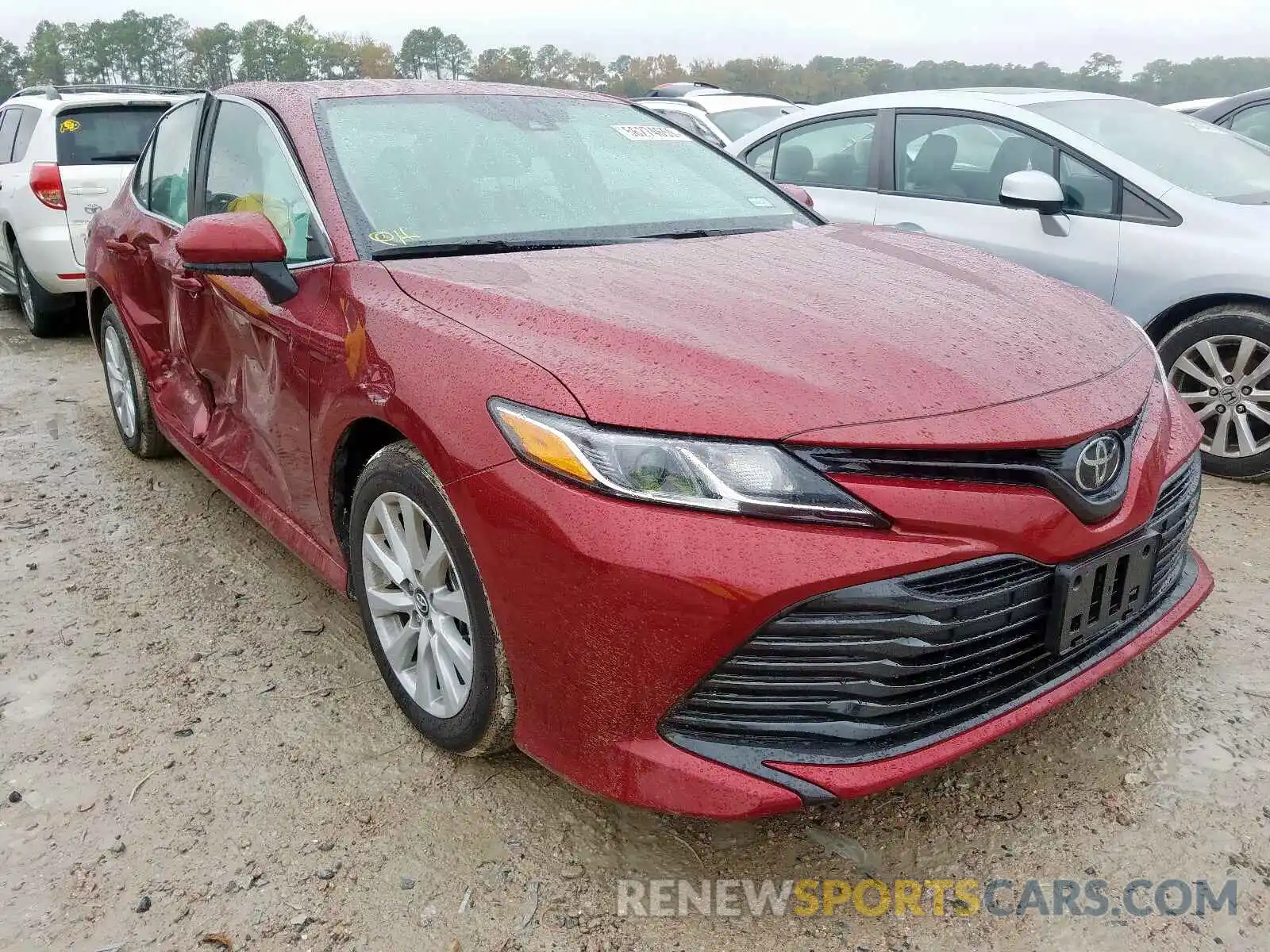 1 Photograph of a damaged car 4T1B11HKXKU767802 TOYOTA CAMRY 2019