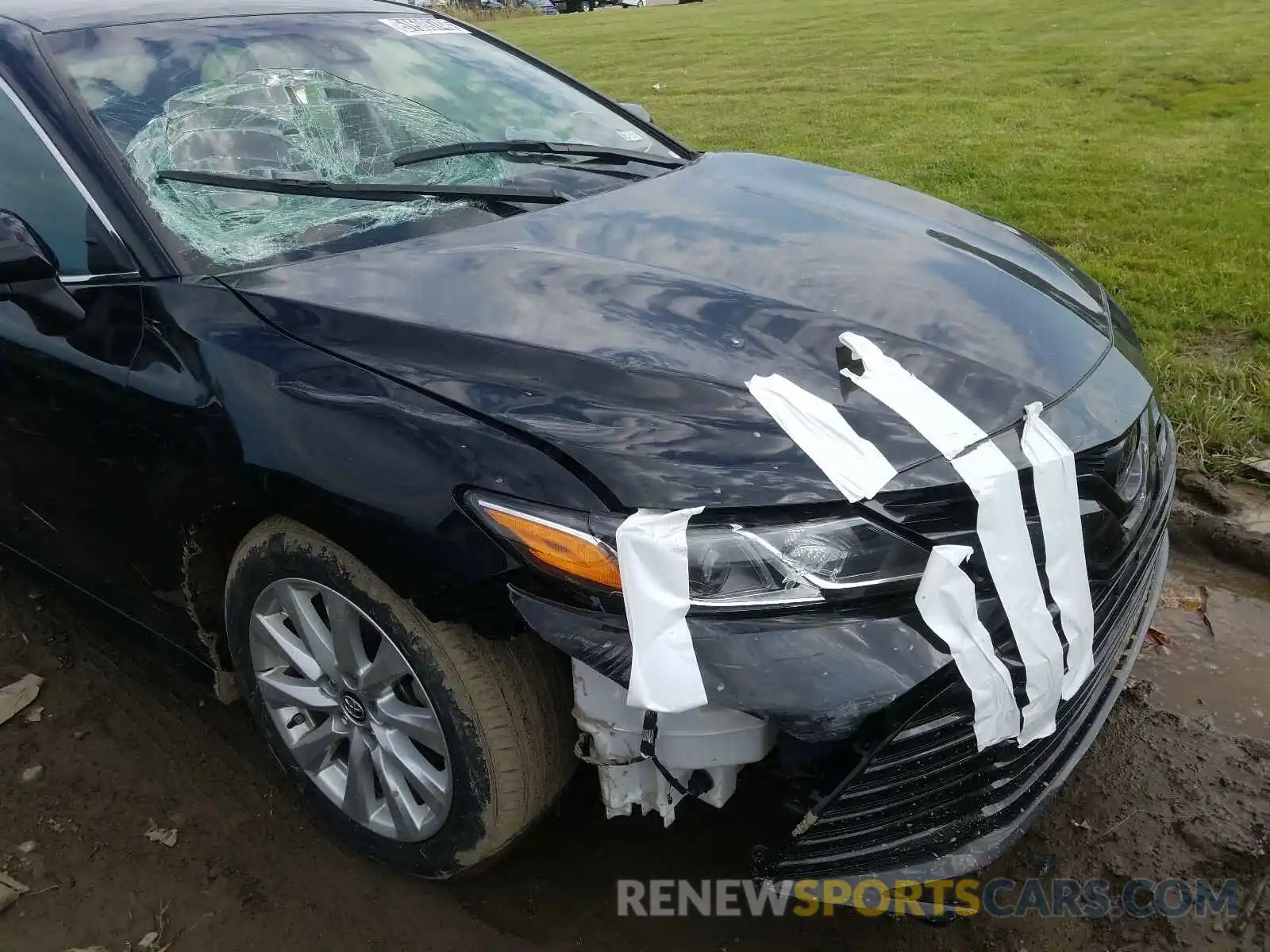 9 Photograph of a damaged car 4T1B11HKXKU768495 TOYOTA CAMRY 2019