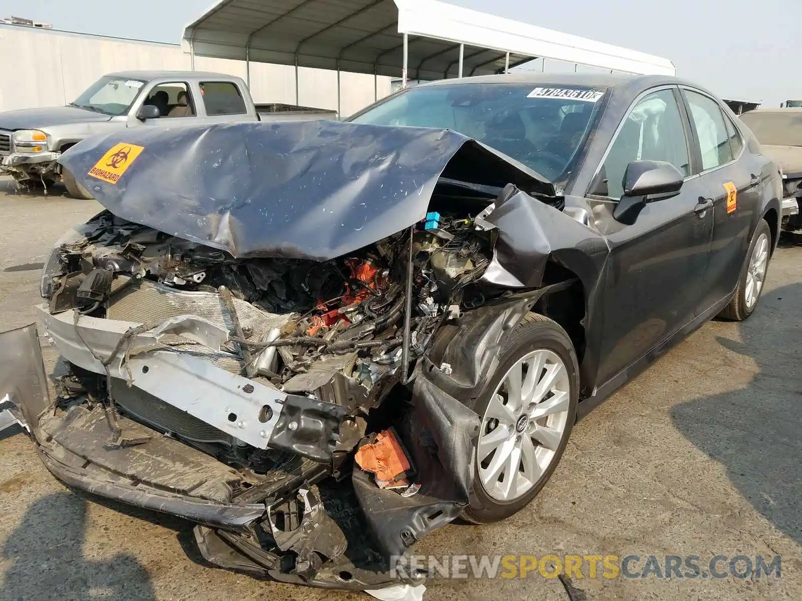 2 Photograph of a damaged car 4T1B11HKXKU769775 TOYOTA CAMRY 2019