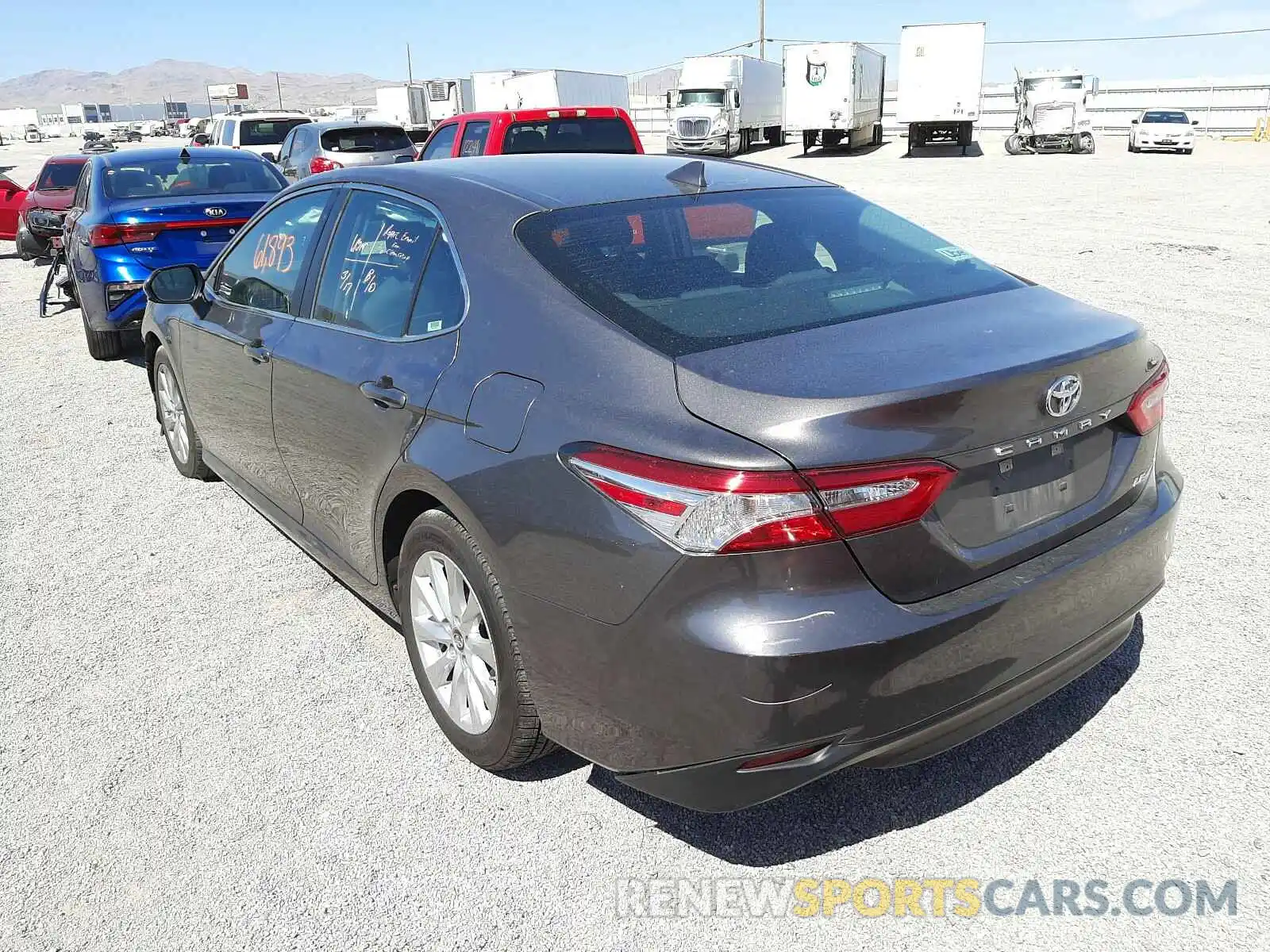 3 Photograph of a damaged car 4T1B11HKXKU771607 TOYOTA CAMRY 2019