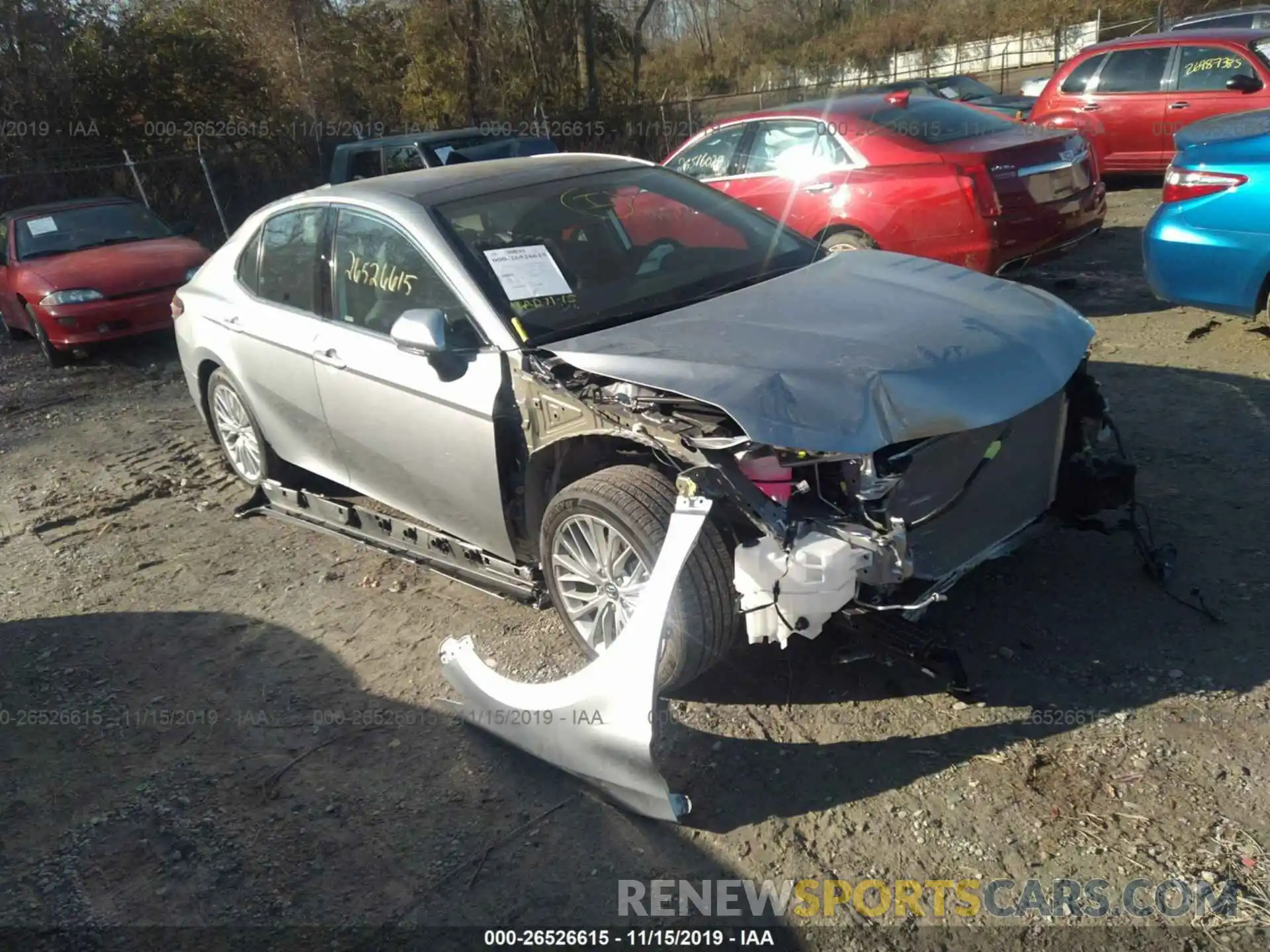 1 Photograph of a damaged car 4T1B11HKXKU771753 TOYOTA CAMRY 2019