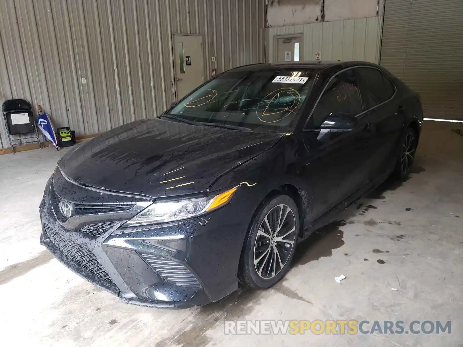 2 Photograph of a damaged car 4T1B11HKXKU773504 TOYOTA CAMRY 2019