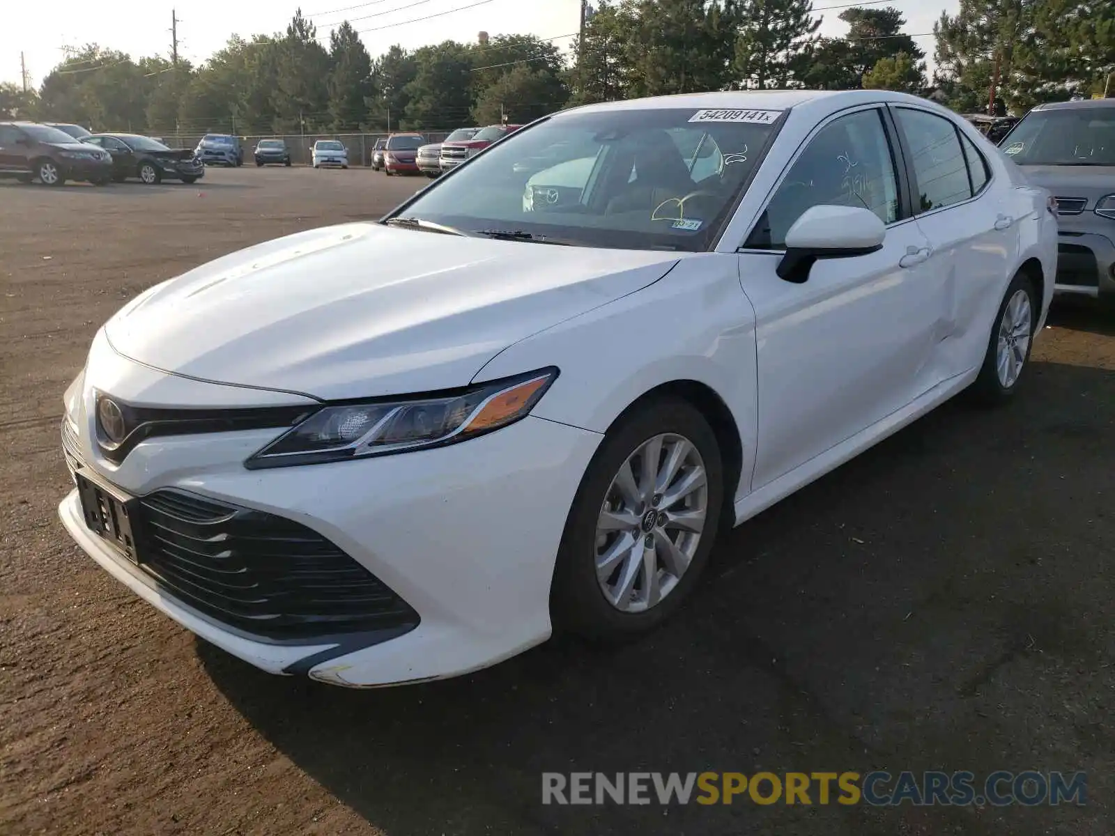 2 Photograph of a damaged car 4T1B11HKXKU773664 TOYOTA CAMRY 2019