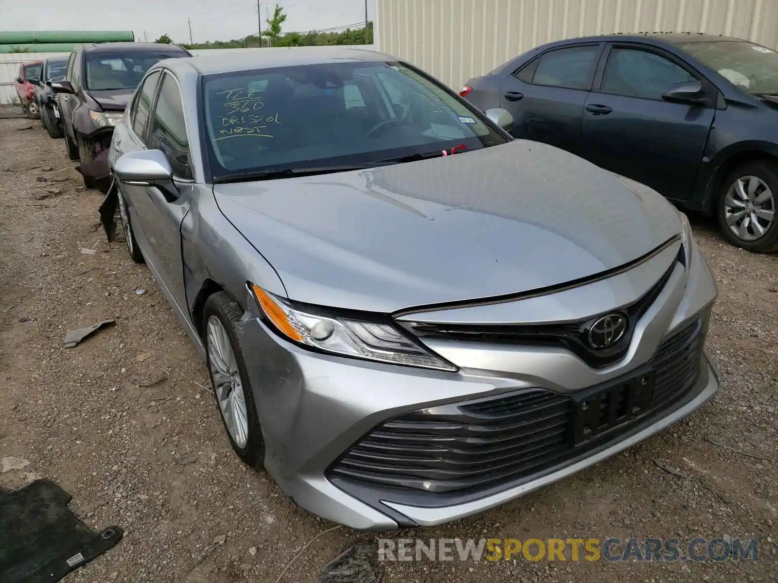 1 Photograph of a damaged car 4T1B11HKXKU773969 TOYOTA CAMRY 2019