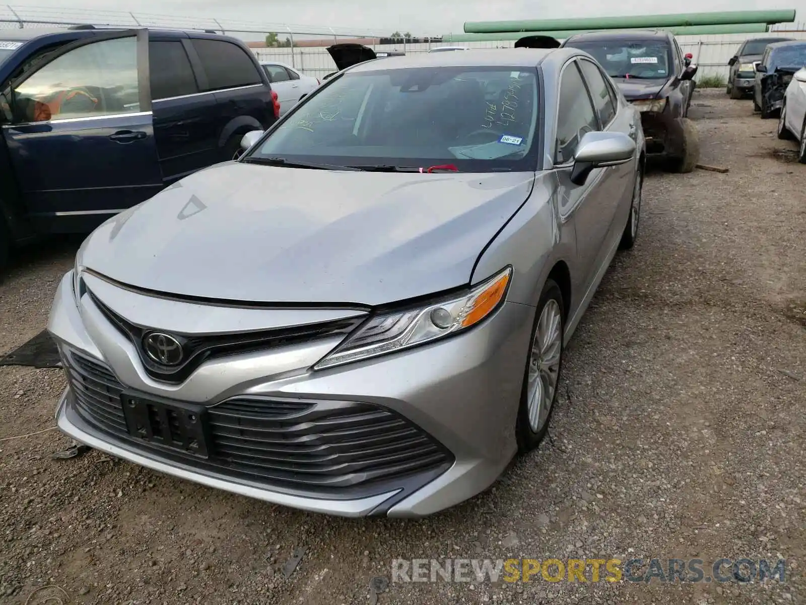 2 Photograph of a damaged car 4T1B11HKXKU773969 TOYOTA CAMRY 2019