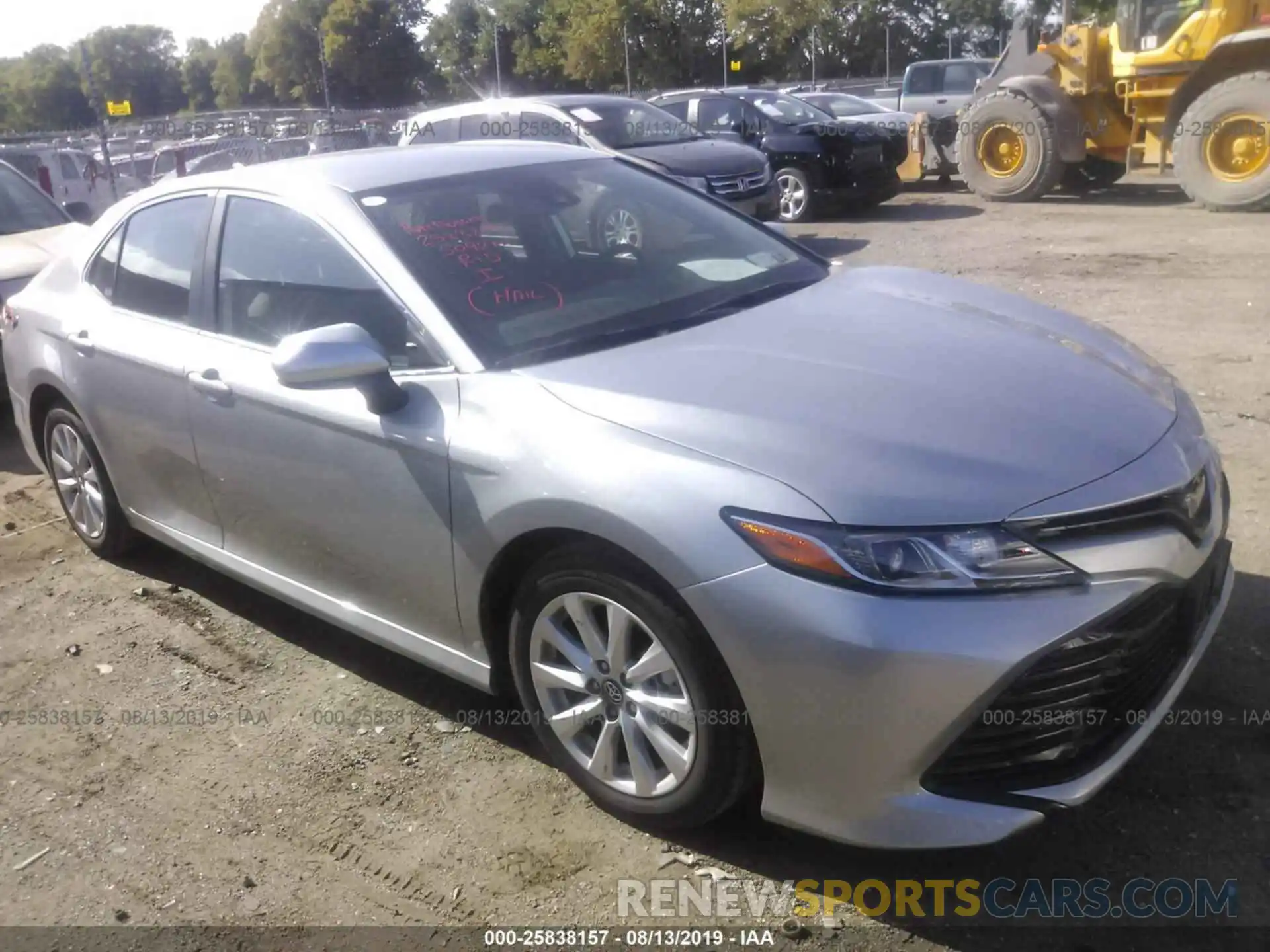 1 Photograph of a damaged car 4T1B11HKXKU774233 TOYOTA CAMRY 2019