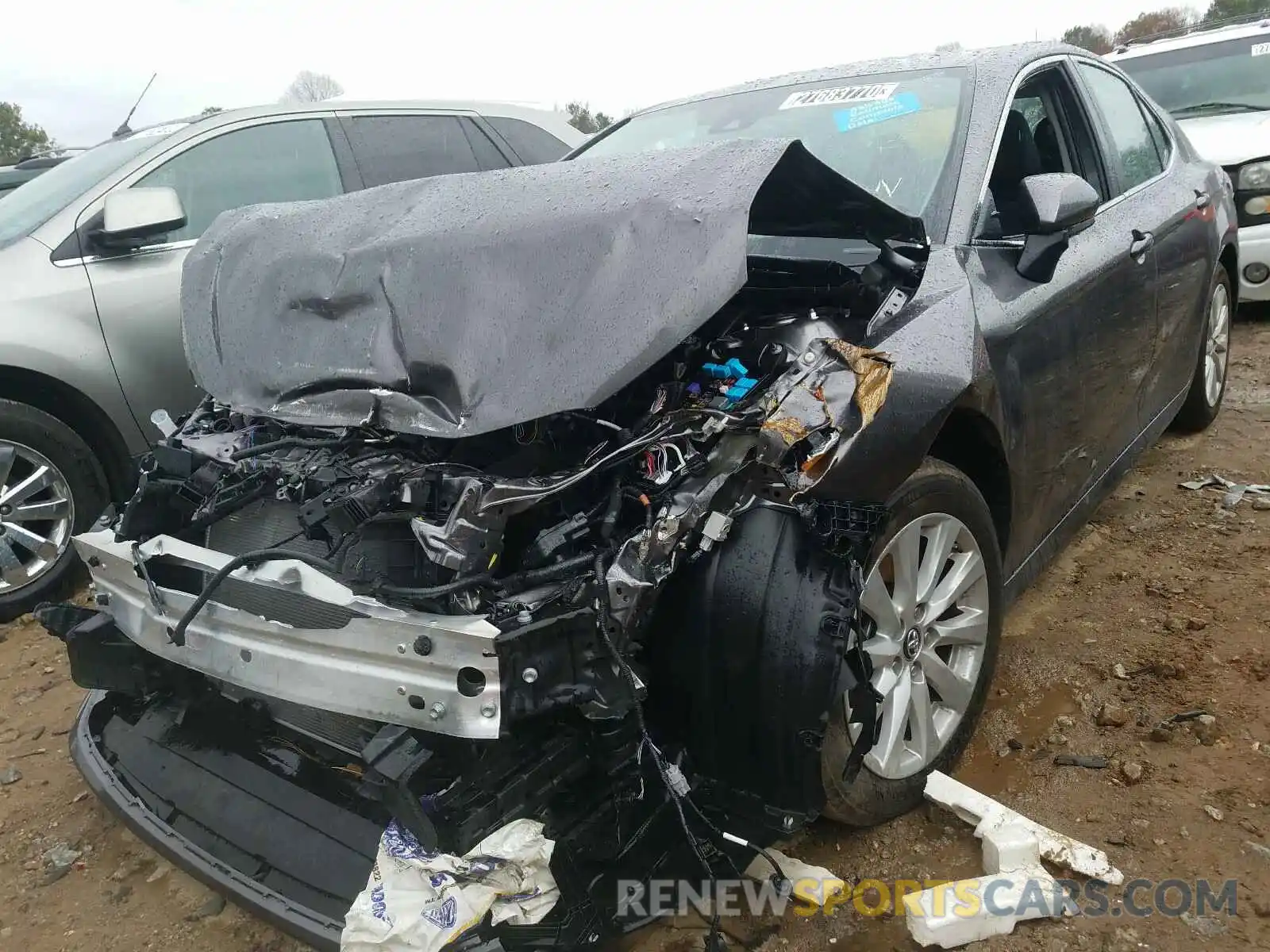 2 Photograph of a damaged car 4T1B11HKXKU774412 TOYOTA CAMRY 2019