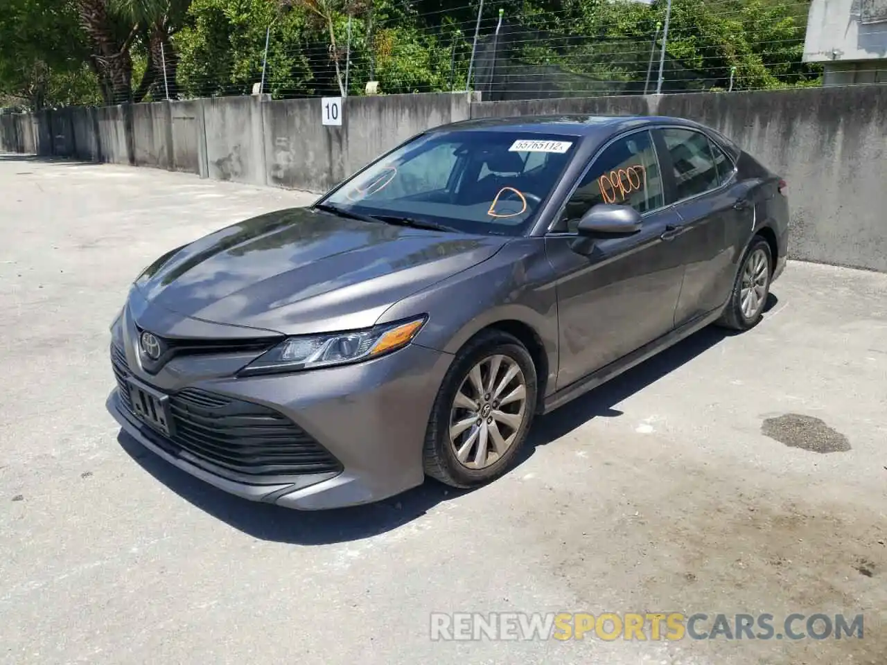 2 Photograph of a damaged car 4T1B11HKXKU774653 TOYOTA CAMRY 2019