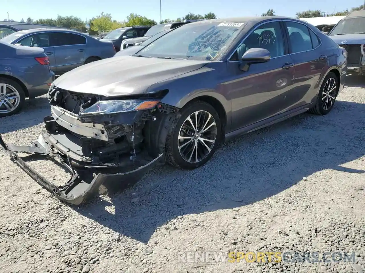 2 Photograph of a damaged car 4T1B11HKXKU775396 TOYOTA CAMRY 2019