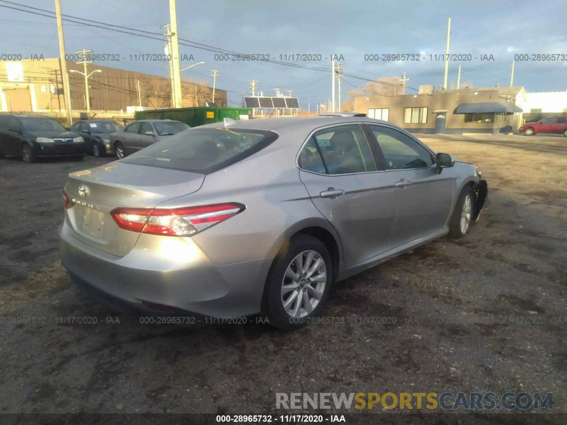 4 Photograph of a damaged car 4T1B11HKXKU776984 TOYOTA CAMRY 2019