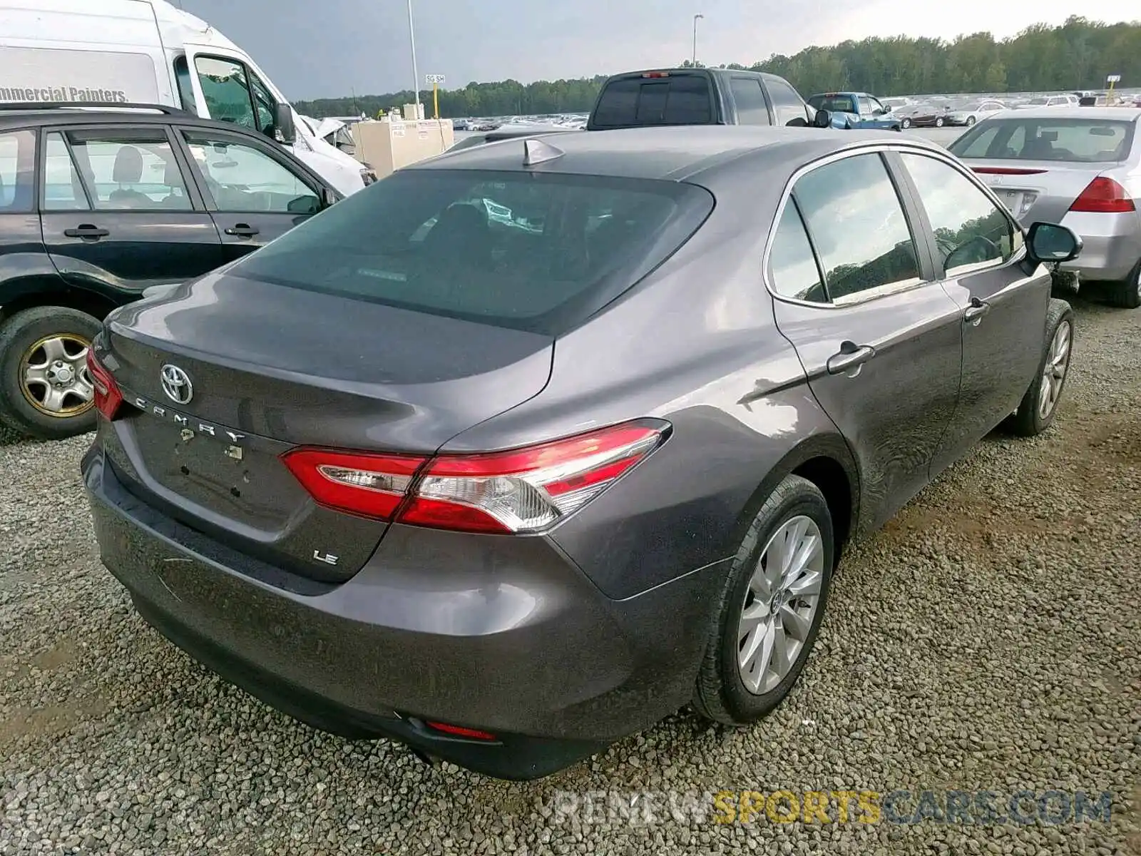 4 Photograph of a damaged car 4T1B11HKXKU777455 TOYOTA CAMRY 2019