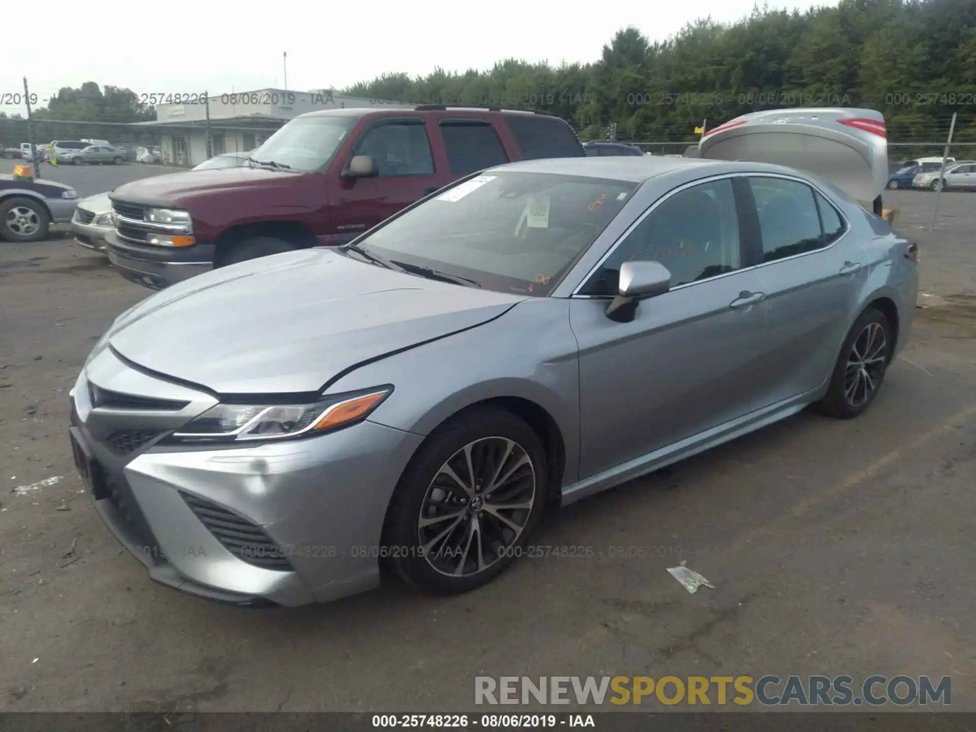 2 Photograph of a damaged car 4T1B11HKXKU777469 TOYOTA CAMRY 2019