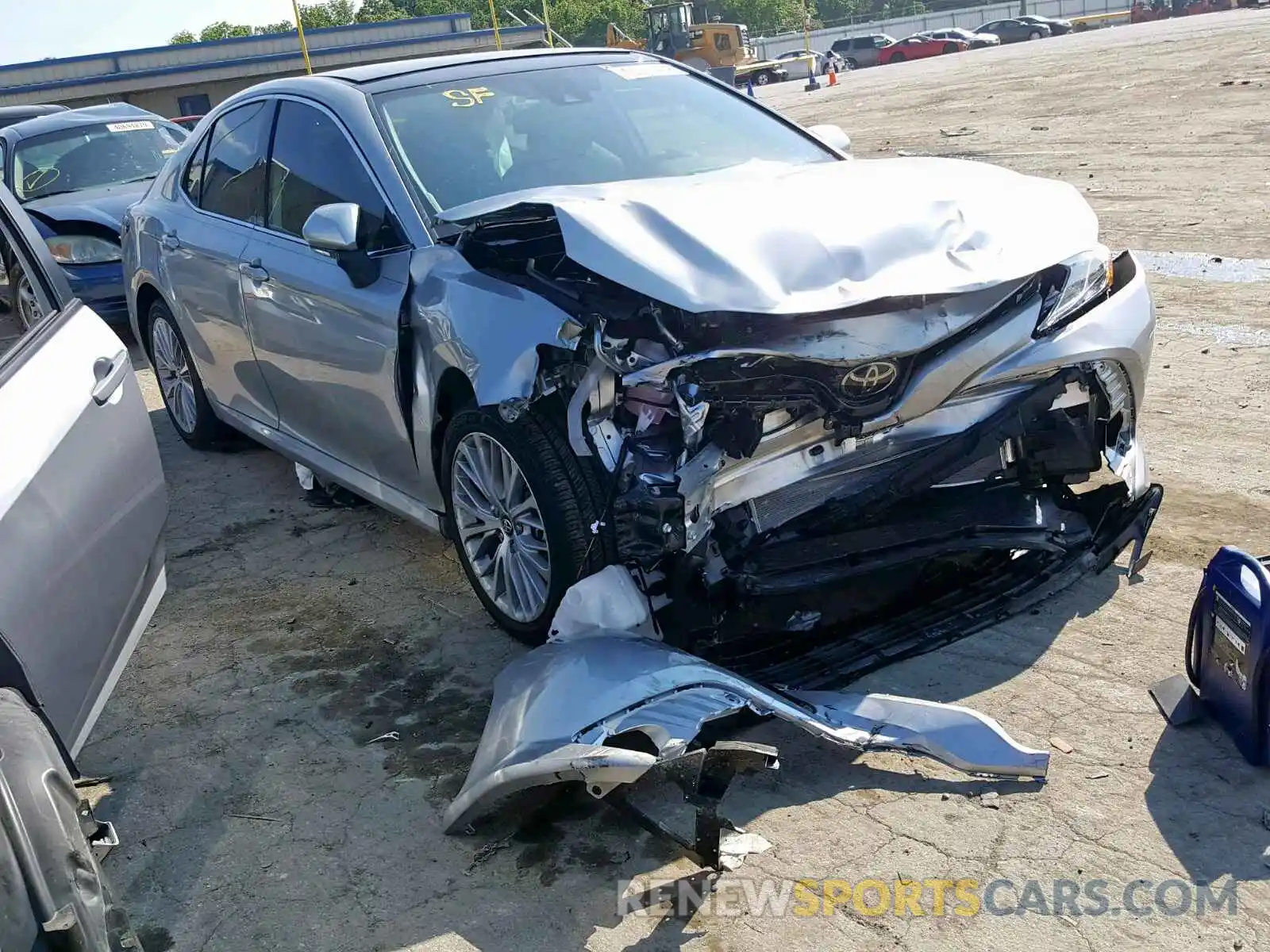 1 Photograph of a damaged car 4T1B11HKXKU783479 TOYOTA CAMRY 2019