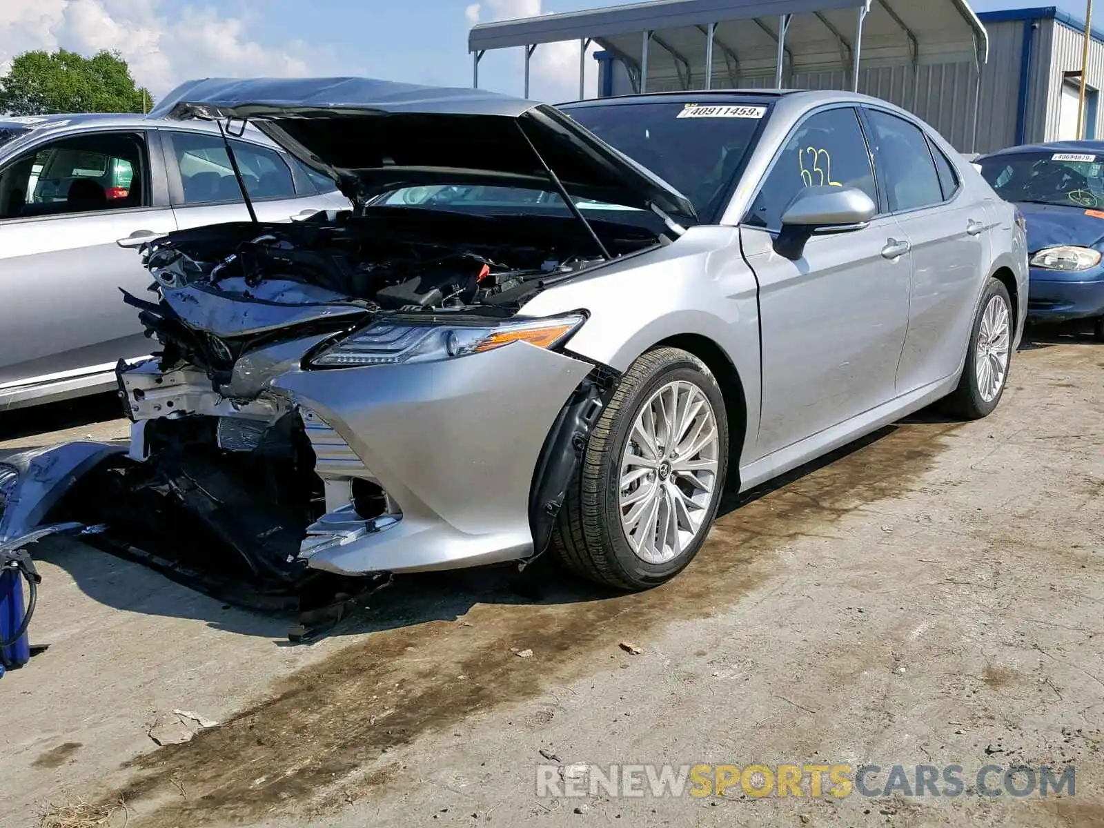 2 Photograph of a damaged car 4T1B11HKXKU783479 TOYOTA CAMRY 2019