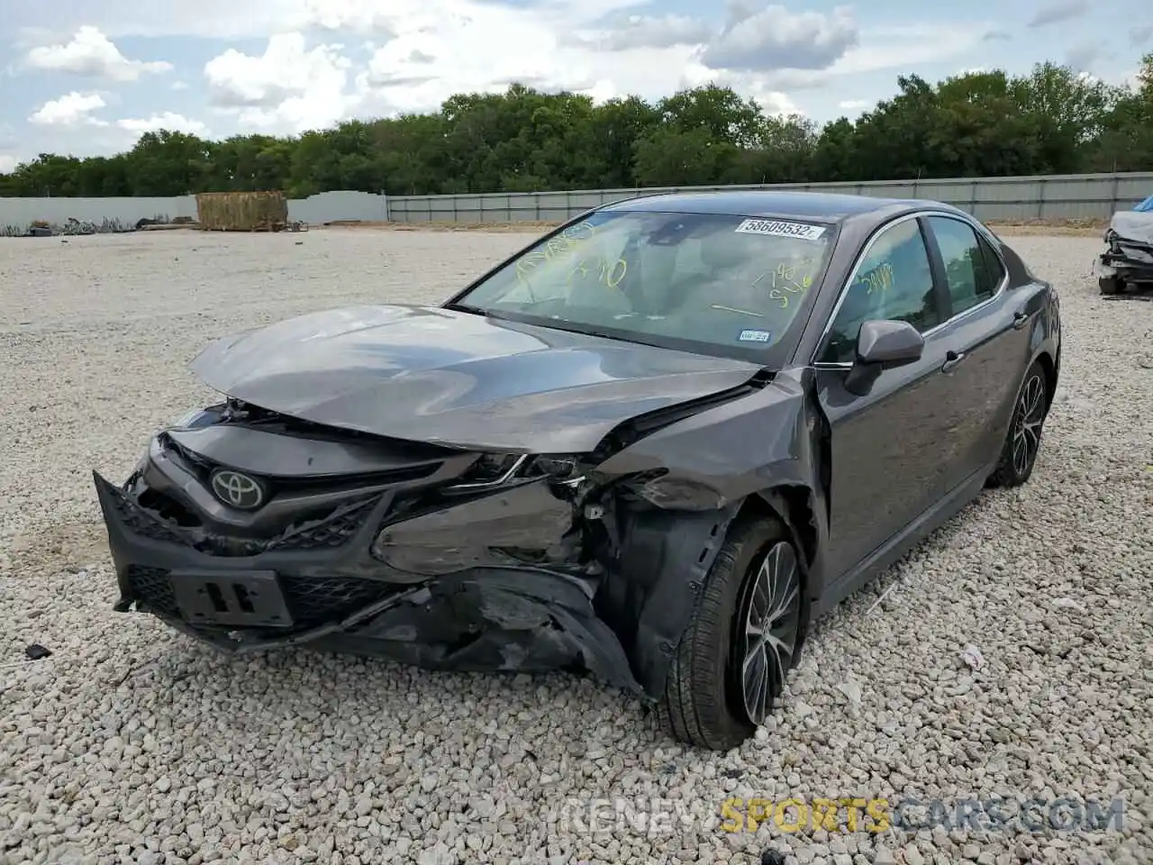 2 Photograph of a damaged car 4T1B11HKXKU783546 TOYOTA CAMRY 2019