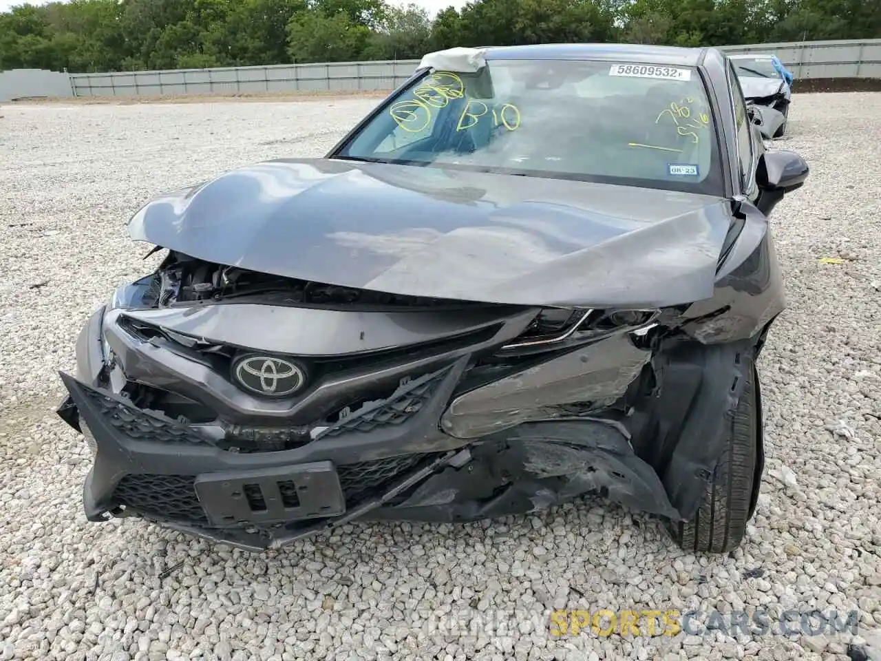 9 Photograph of a damaged car 4T1B11HKXKU783546 TOYOTA CAMRY 2019