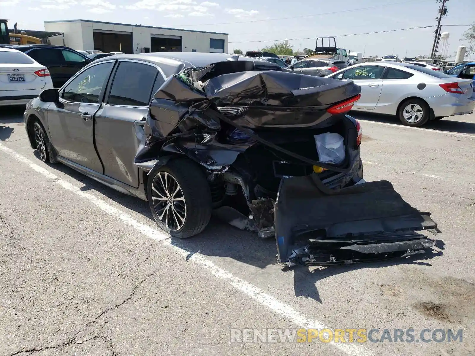 3 Photograph of a damaged car 4T1B11HKXKU787239 TOYOTA CAMRY 2019