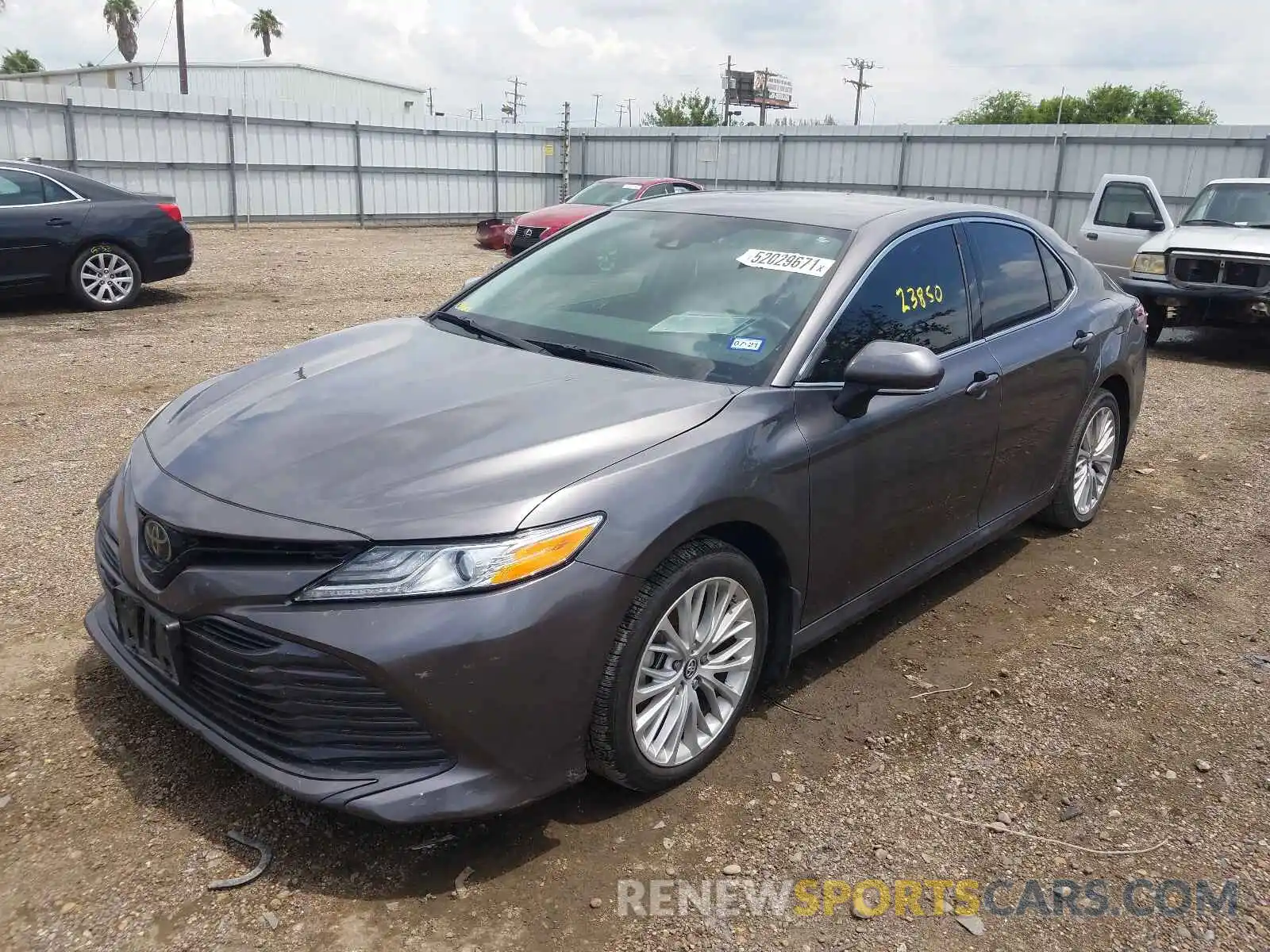 2 Photograph of a damaged car 4T1B11HKXKU787323 TOYOTA CAMRY 2019