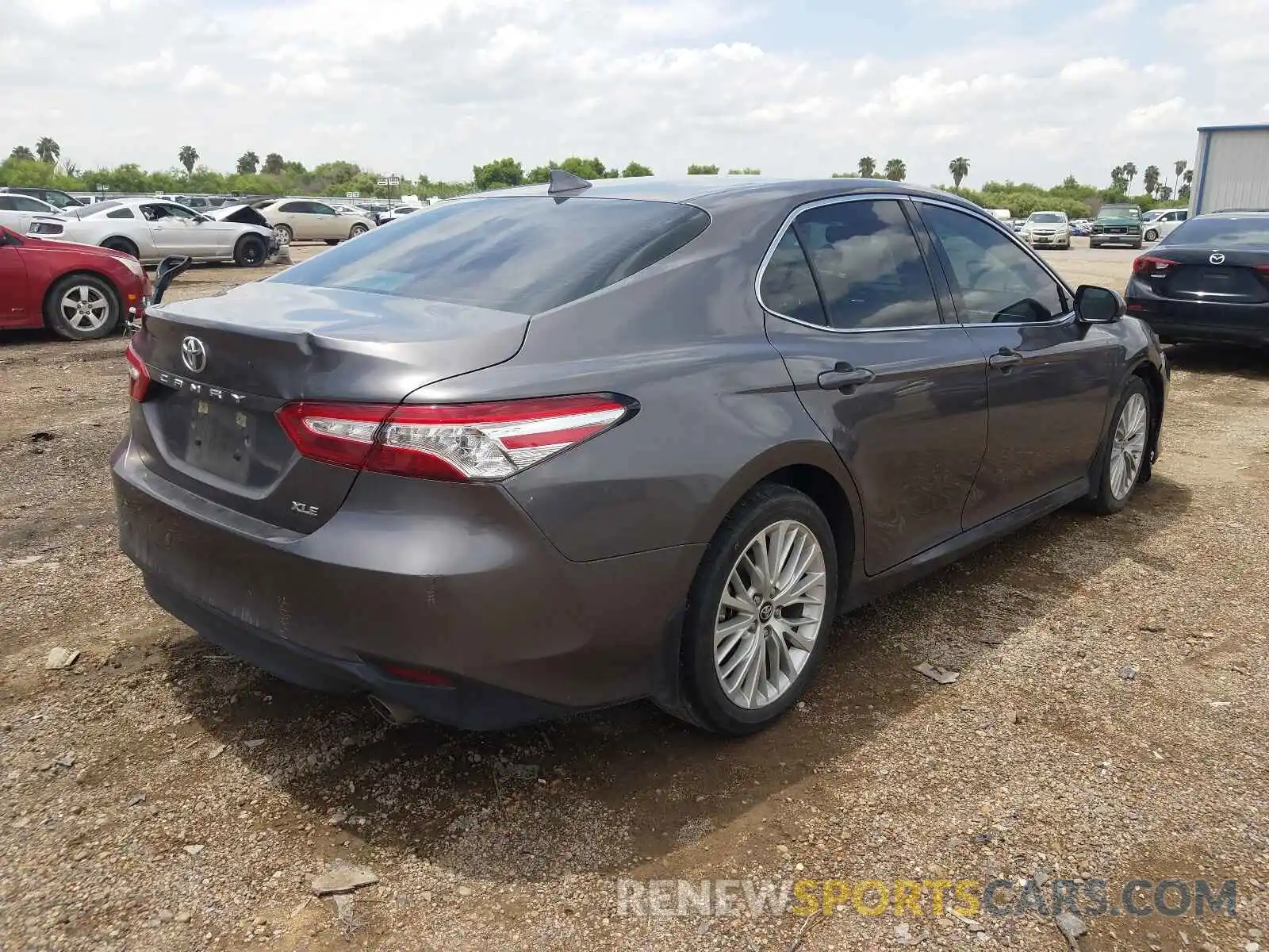 4 Photograph of a damaged car 4T1B11HKXKU787323 TOYOTA CAMRY 2019