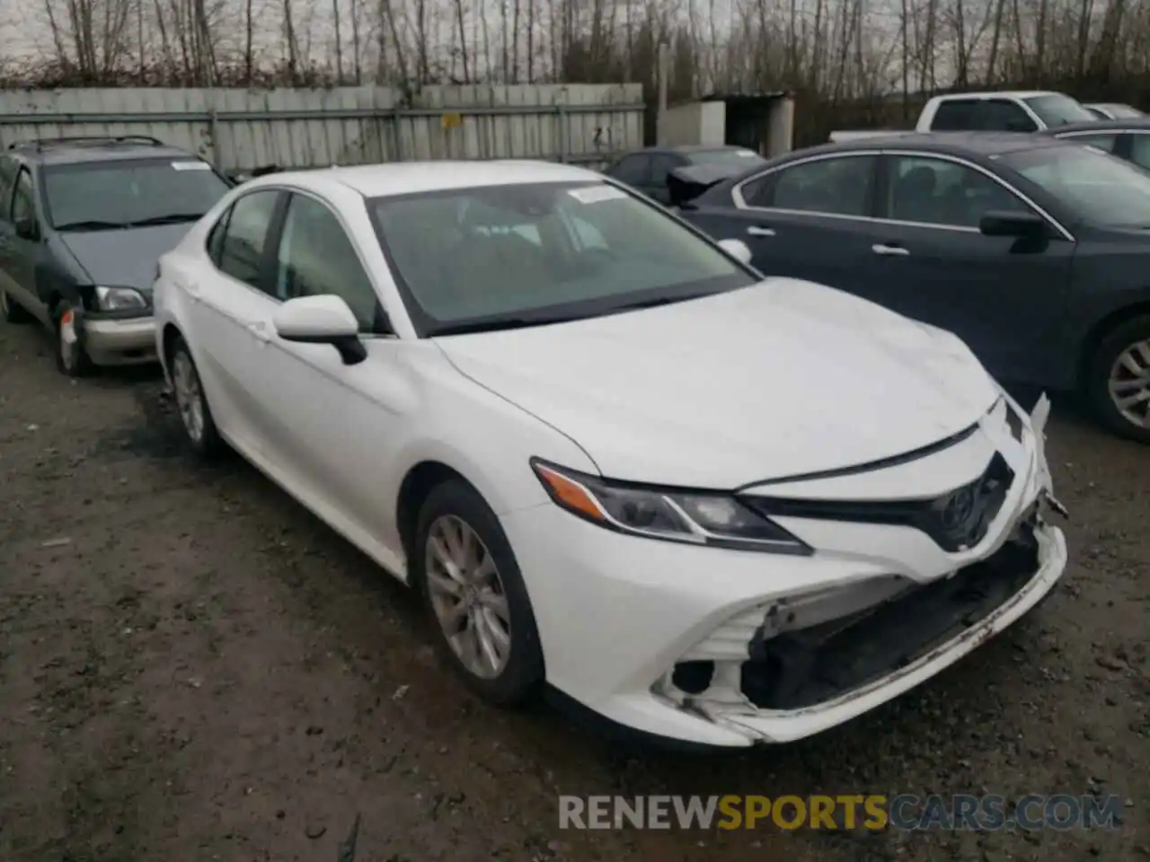 1 Photograph of a damaged car 4T1B11HKXKU787421 TOYOTA CAMRY 2019