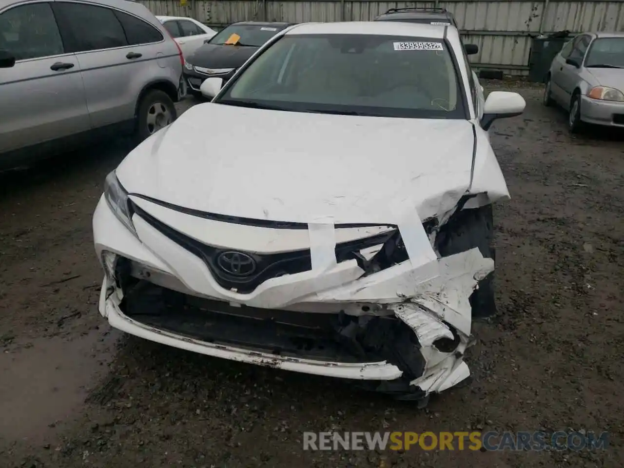 9 Photograph of a damaged car 4T1B11HKXKU787421 TOYOTA CAMRY 2019