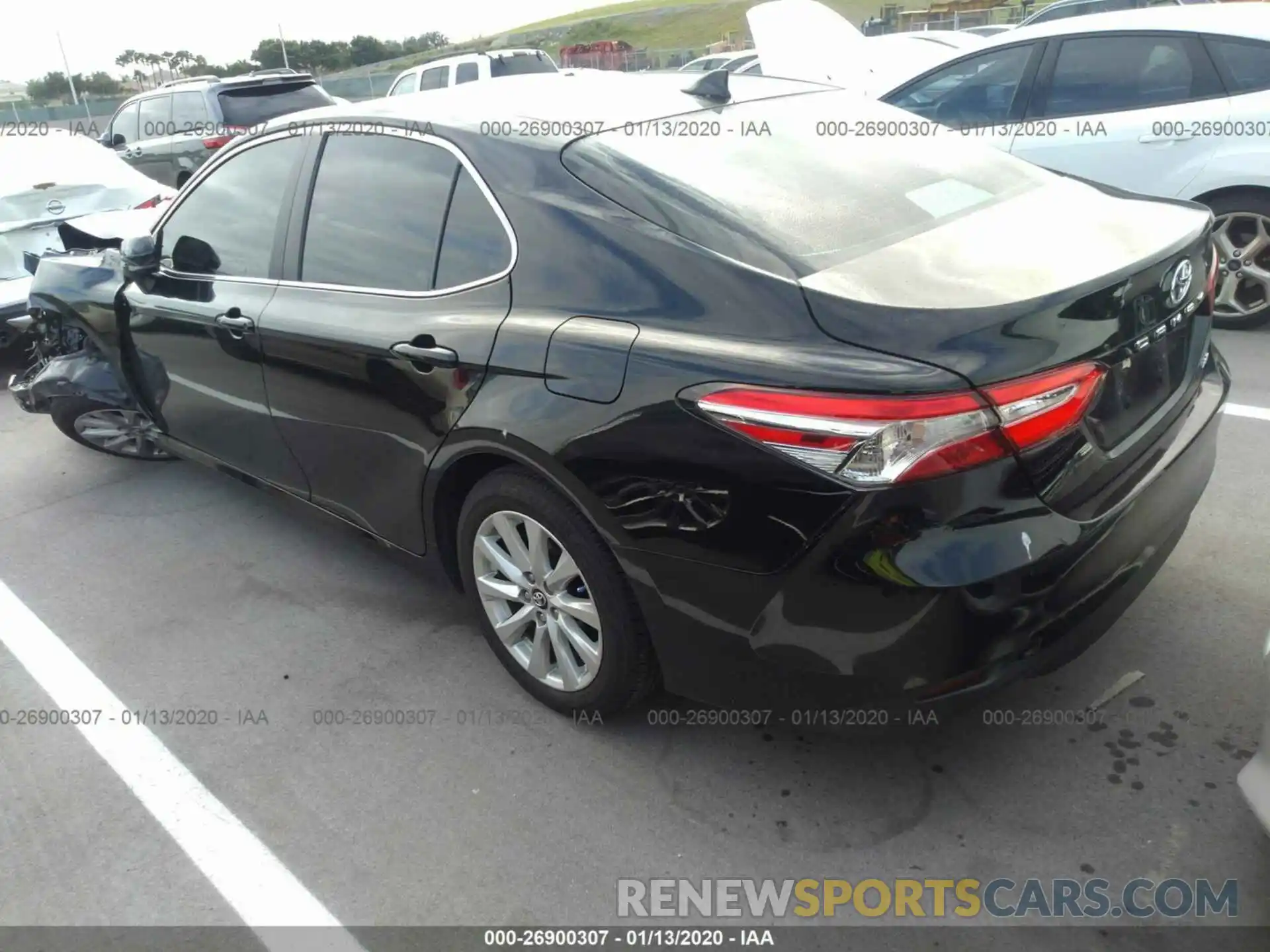 3 Photograph of a damaged car 4T1B11HKXKU787516 TOYOTA CAMRY 2019