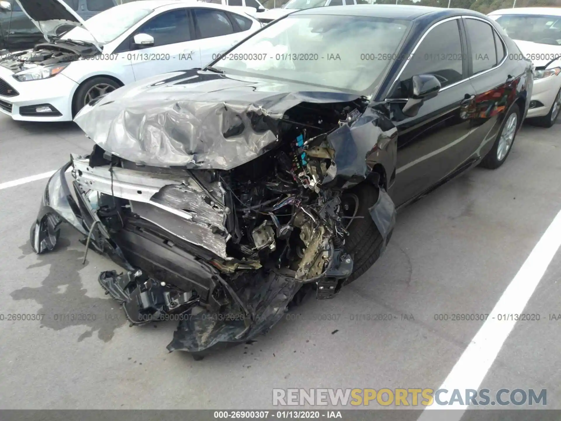 6 Photograph of a damaged car 4T1B11HKXKU787516 TOYOTA CAMRY 2019