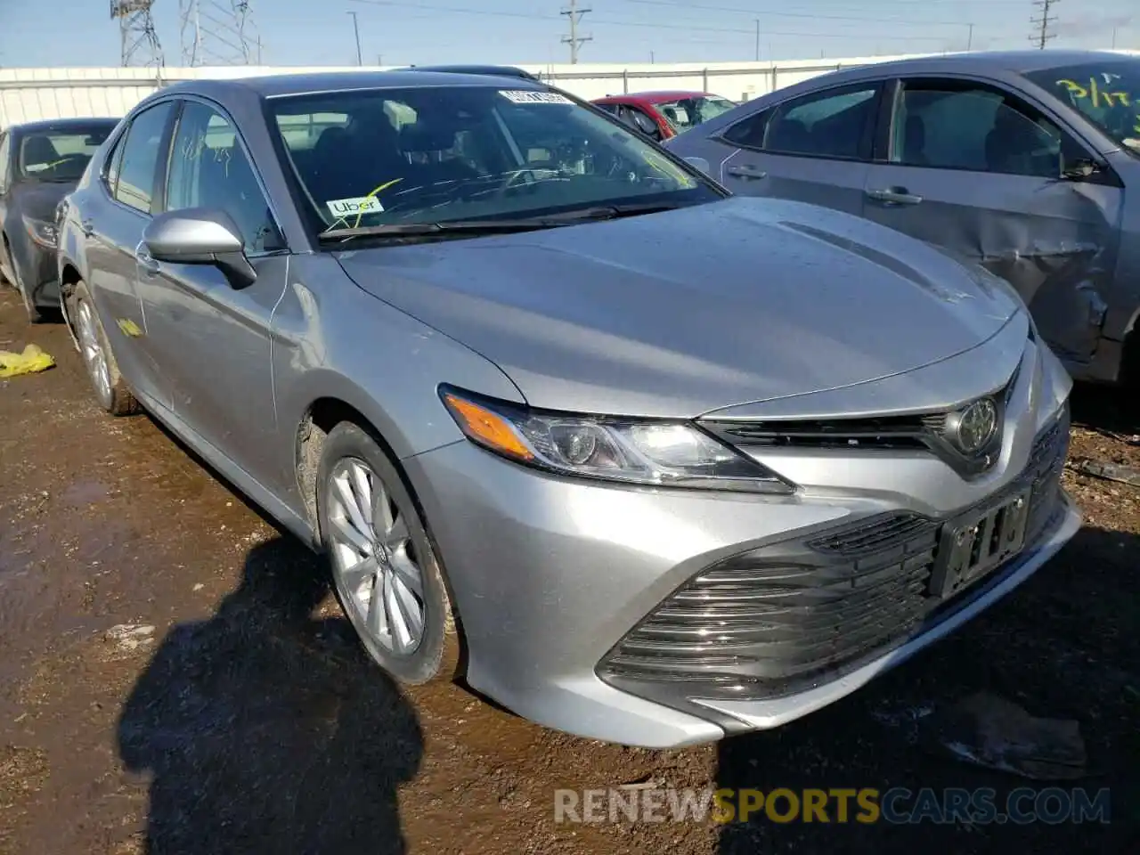 1 Photograph of a damaged car 4T1B11HKXKU789430 TOYOTA CAMRY 2019