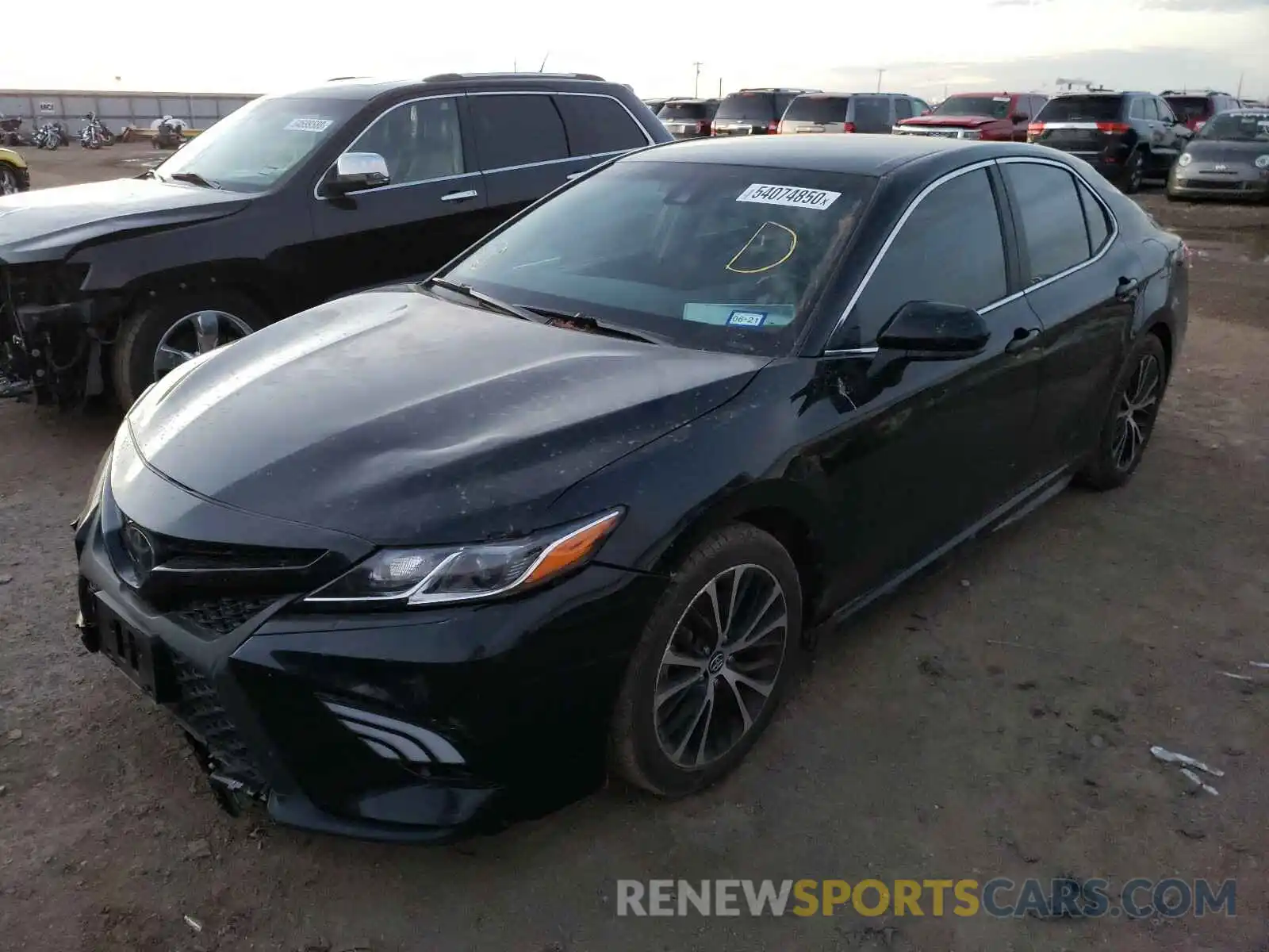 2 Photograph of a damaged car 4T1B11HKXKU790741 TOYOTA CAMRY 2019