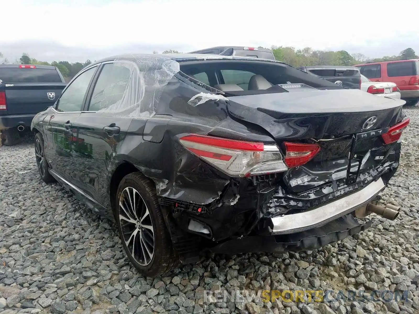 3 Photograph of a damaged car 4T1B11HKXKU791176 TOYOTA CAMRY 2019