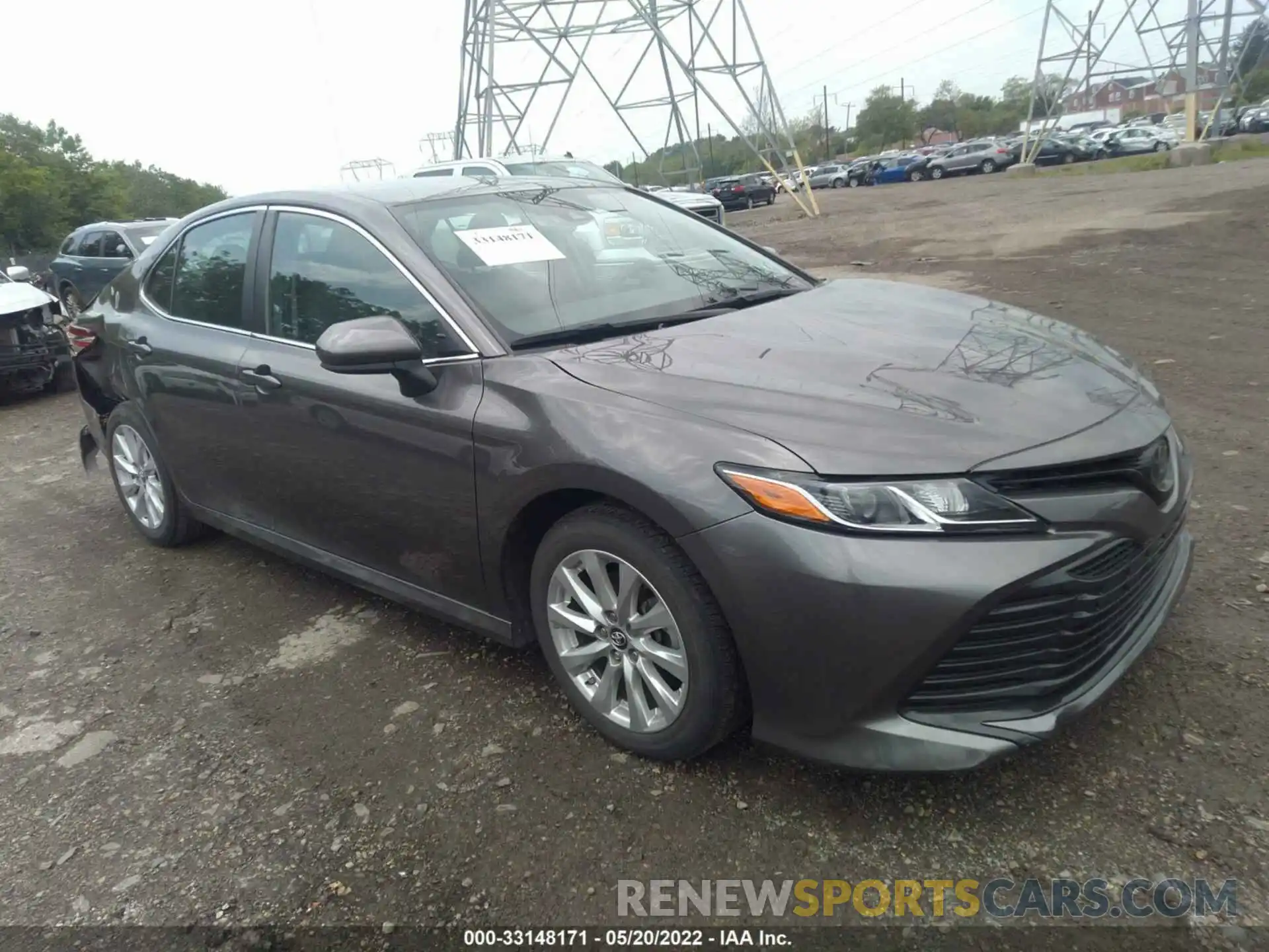 1 Photograph of a damaged car 4T1B11HKXKU791792 TOYOTA CAMRY 2019