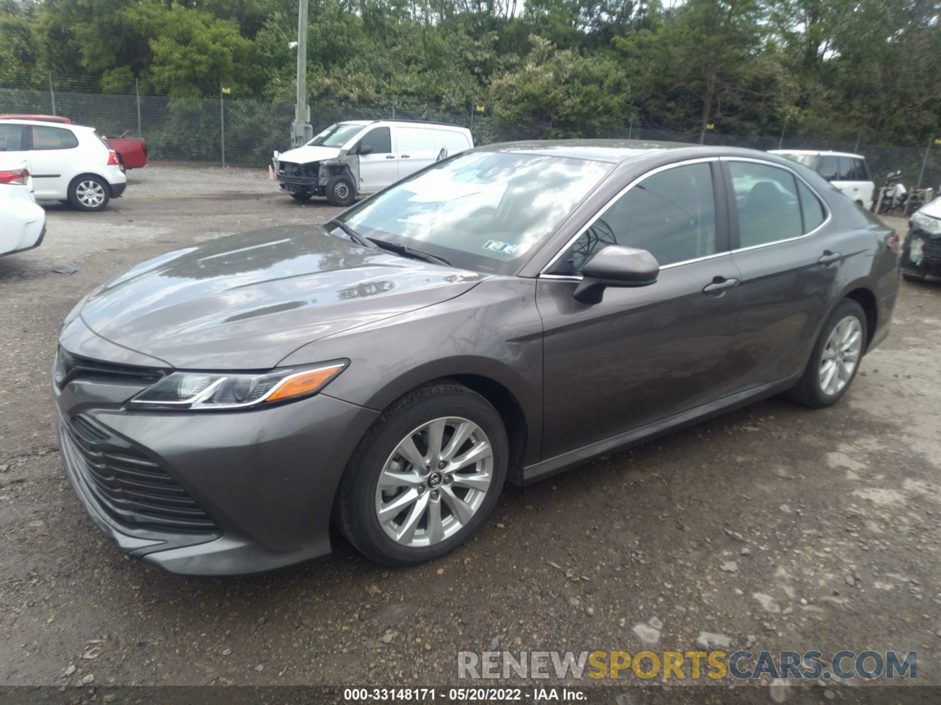 2 Photograph of a damaged car 4T1B11HKXKU791792 TOYOTA CAMRY 2019