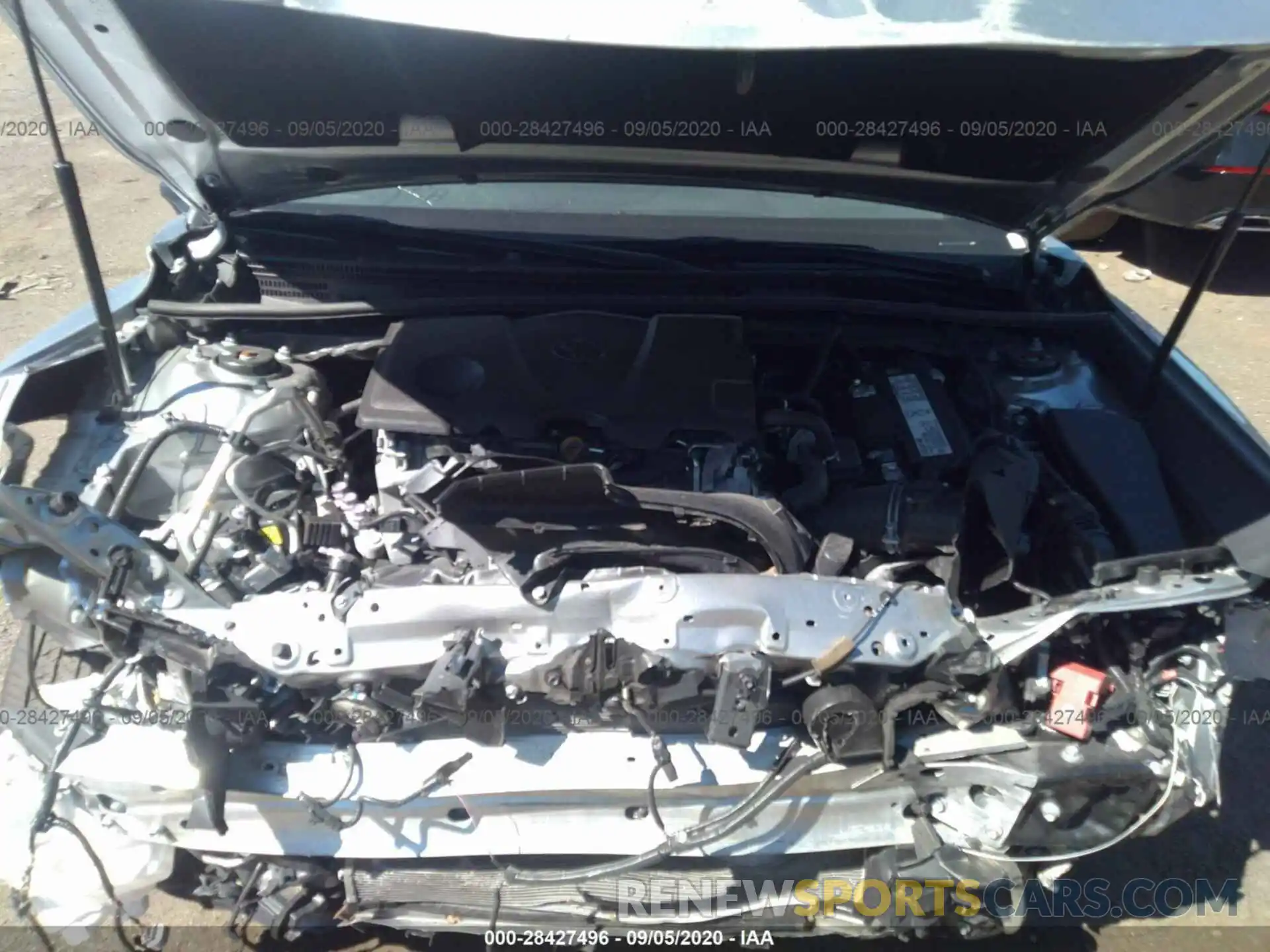 10 Photograph of a damaged car 4T1B11HKXKU792196 TOYOTA CAMRY 2019