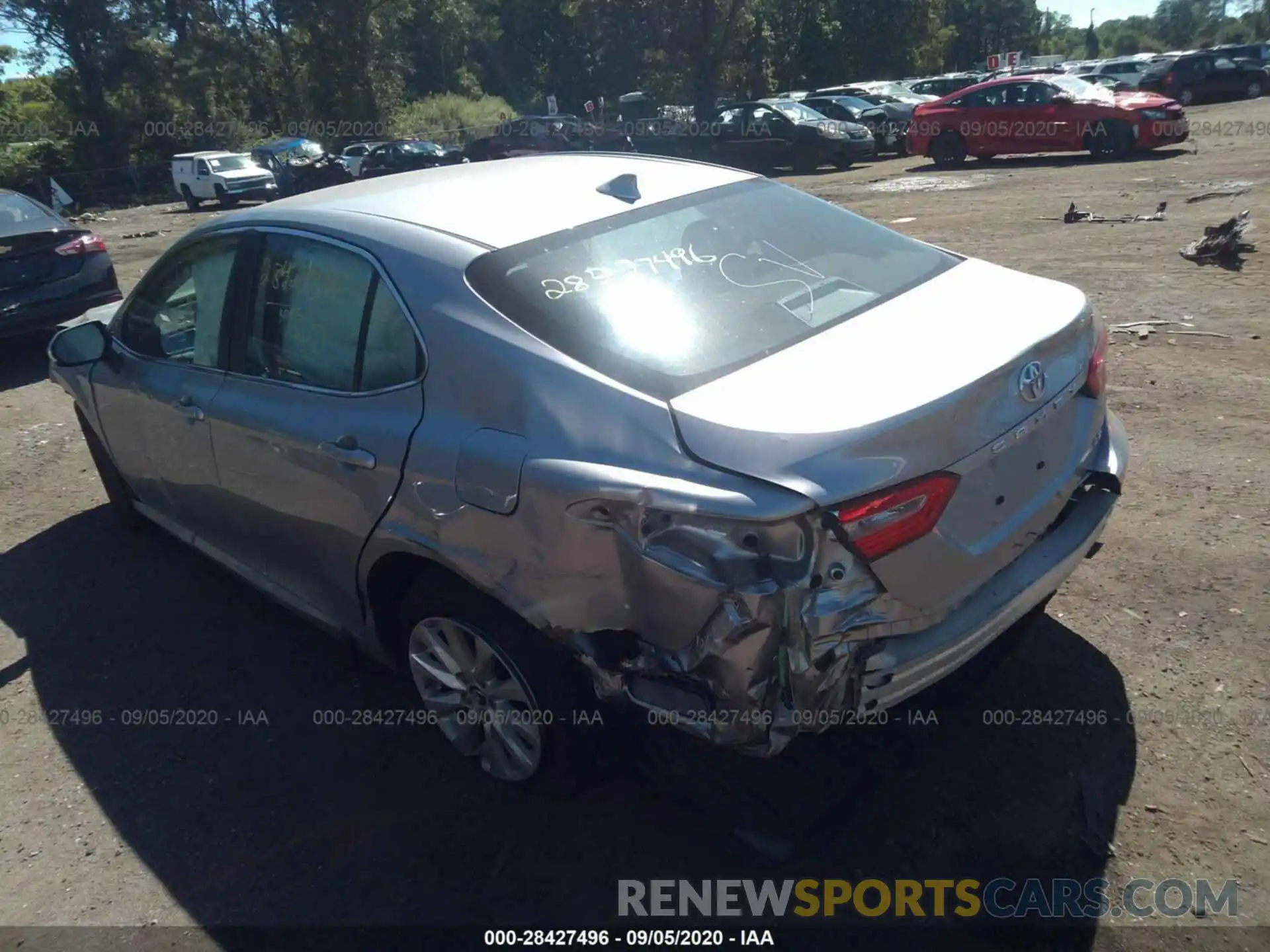 3 Photograph of a damaged car 4T1B11HKXKU792196 TOYOTA CAMRY 2019