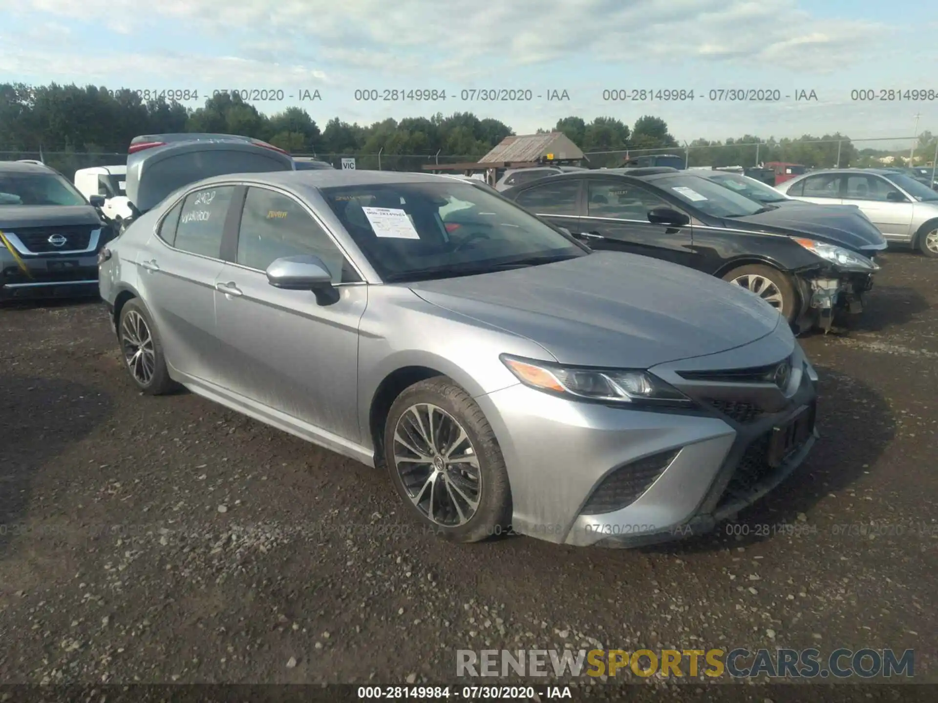 1 Photograph of a damaged car 4T1B11HKXKU792263 TOYOTA CAMRY 2019