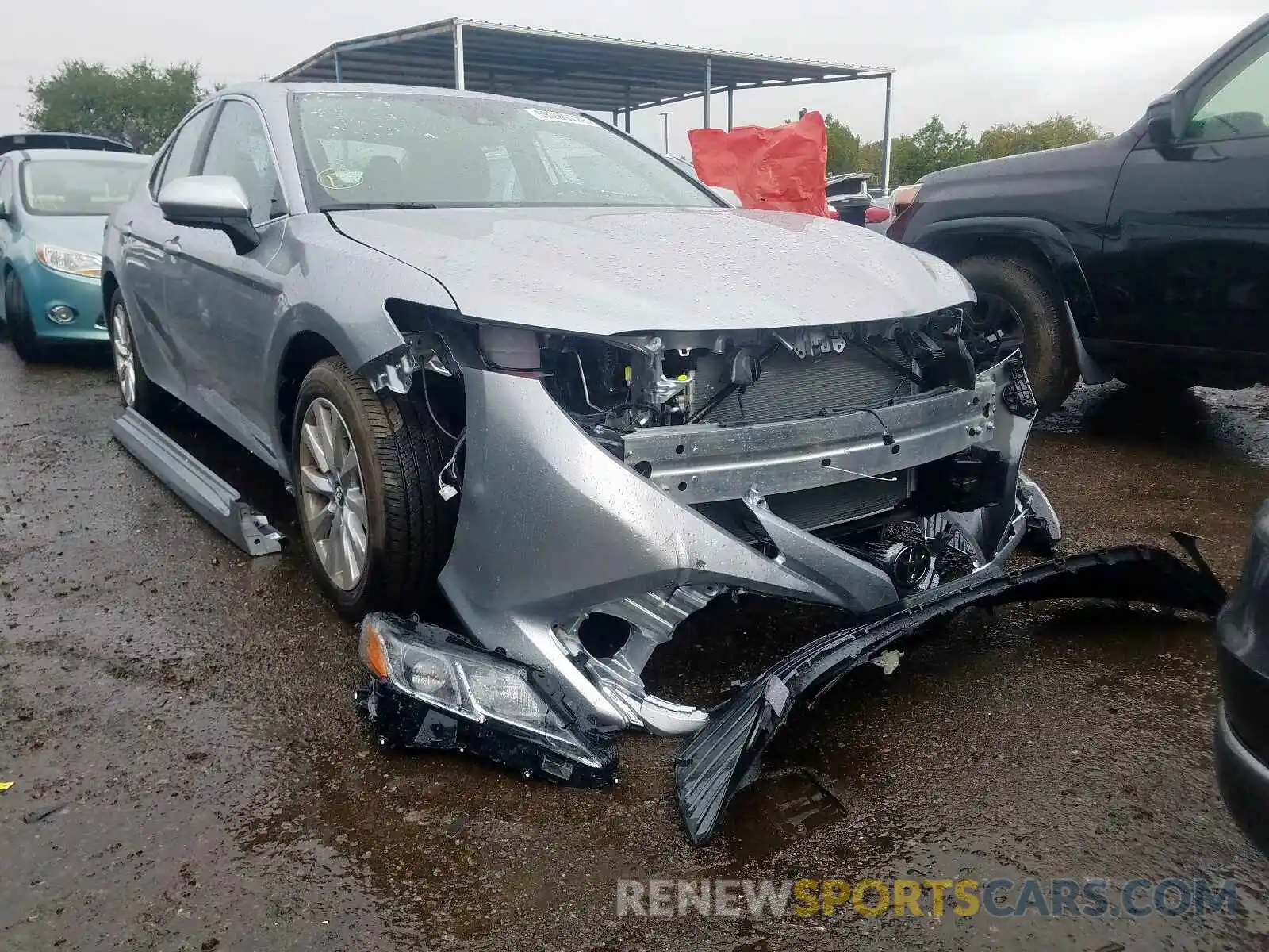 1 Photograph of a damaged car 4T1B11HKXKU793901 TOYOTA CAMRY 2019