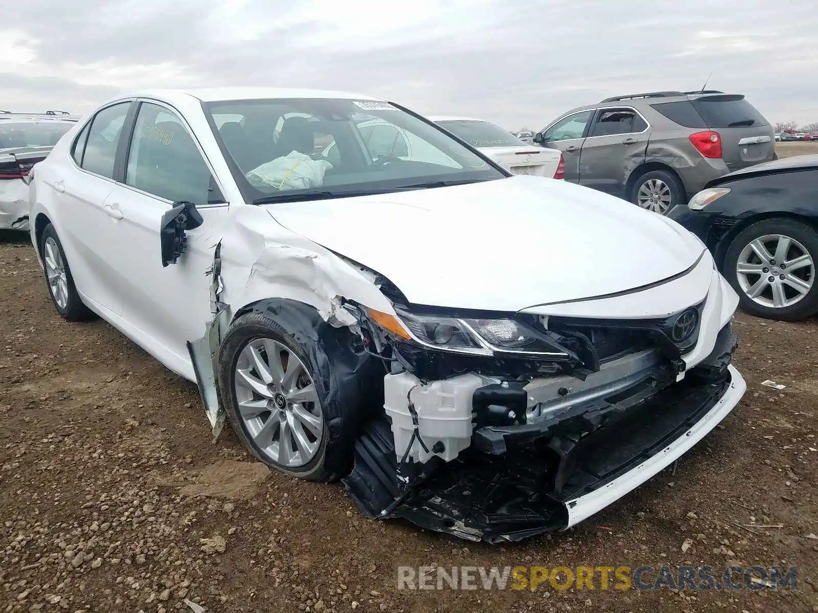 1 Photograph of a damaged car 4T1B11HKXKU794076 TOYOTA CAMRY 2019