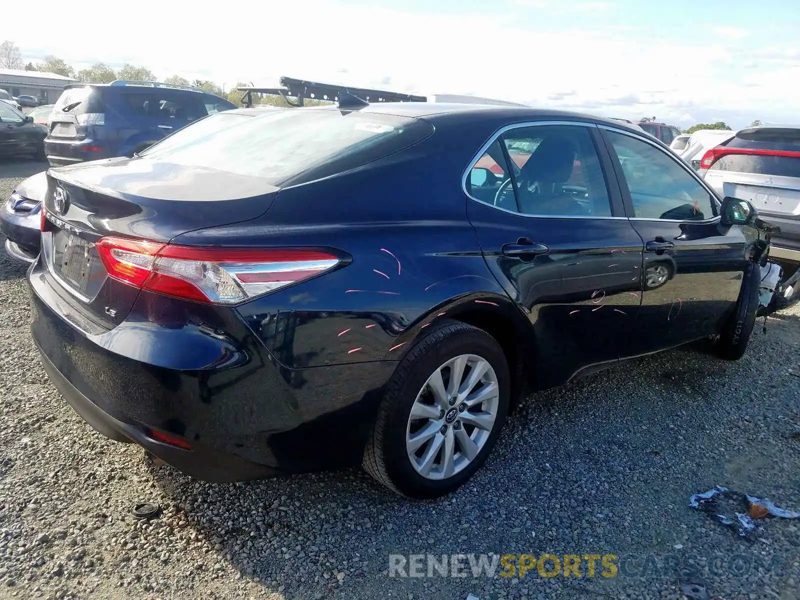 4 Photograph of a damaged car 4T1B11HKXKU794756 TOYOTA CAMRY 2019