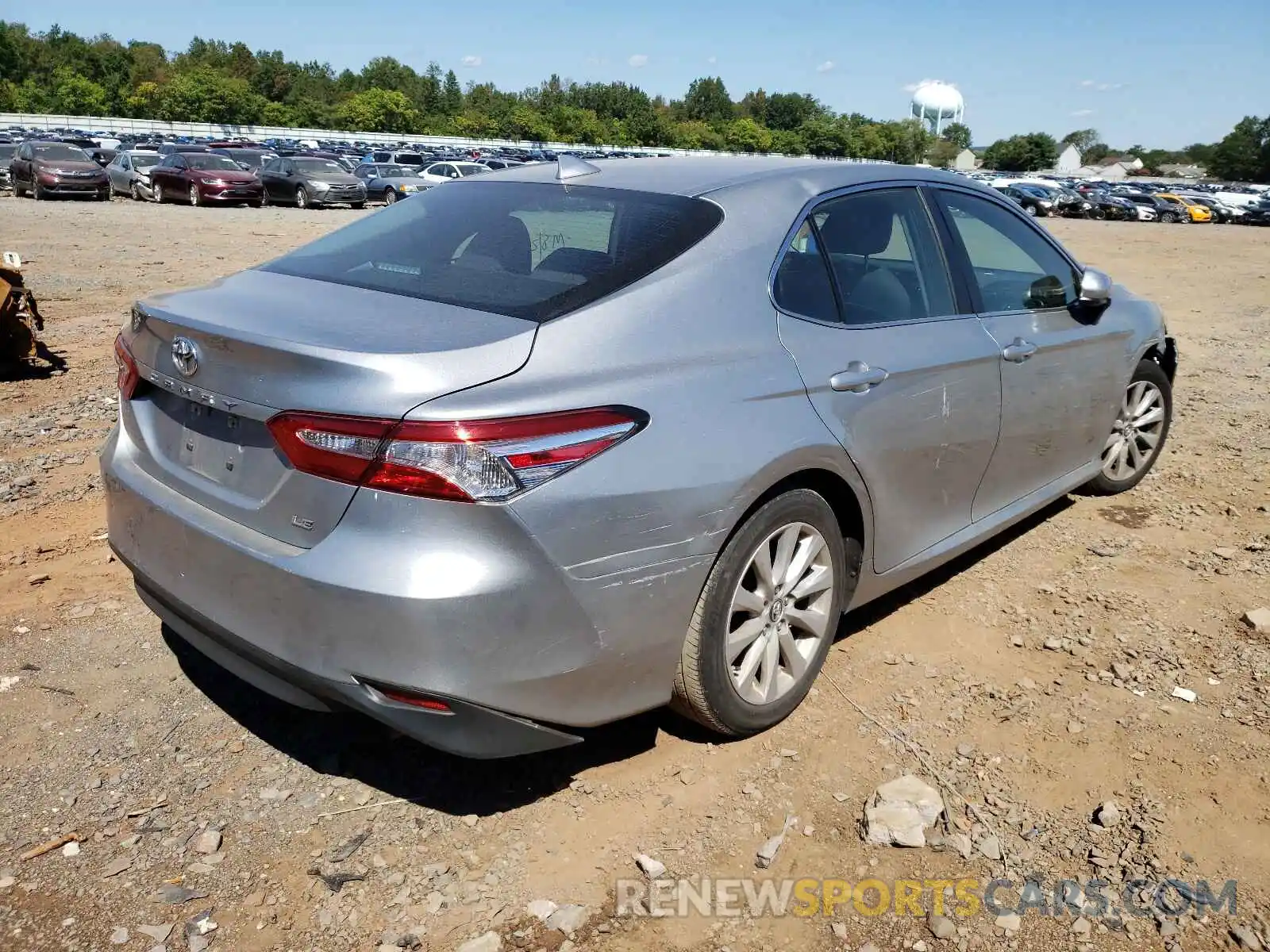 4 Photograph of a damaged car 4T1B11HKXKU795552 TOYOTA CAMRY 2019